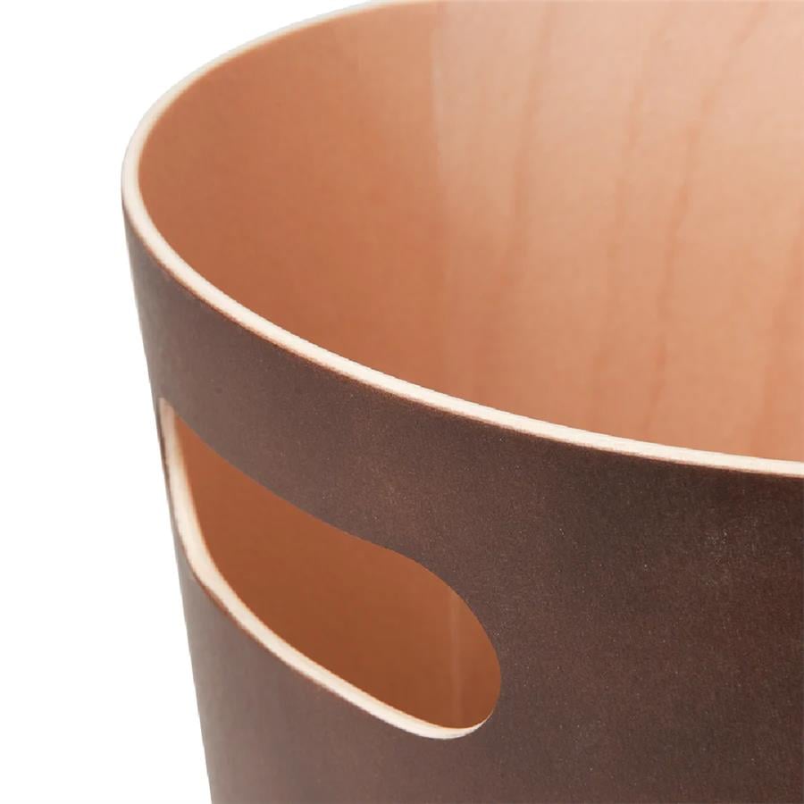 Umbra Woodrow Çöp Kovası 2 Galon (7,5 L) Kapasiteli Kahverengi