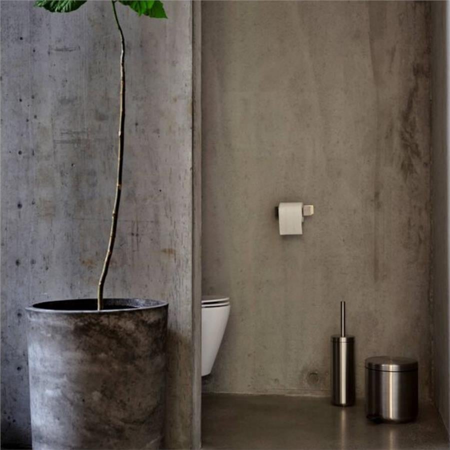 Ume Tuvalet Fırçası Çelik 43 Cm - Çap:10 Cm