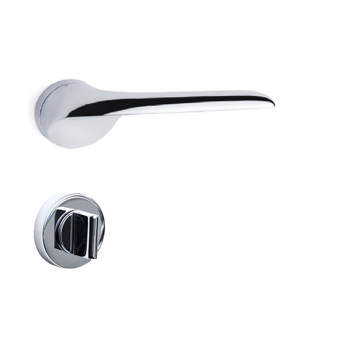 VARUNA Rozetli Kapı Kolu Krom