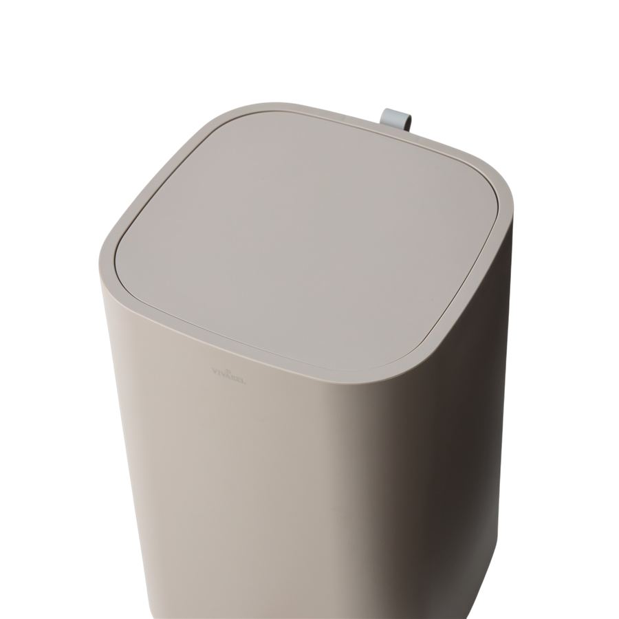 Vera Çelik Çöp Kovası - Taupe 30 L