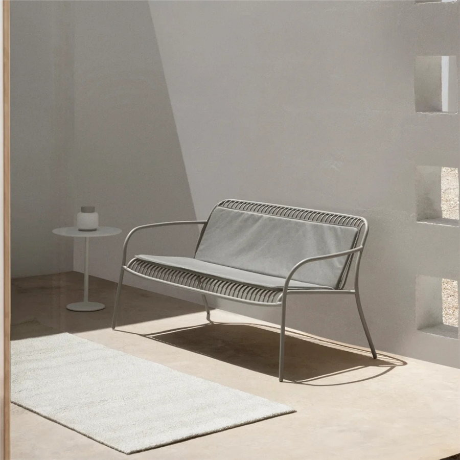 YUA Wıre Lounge Kanepe İpek Grisi 134 cm