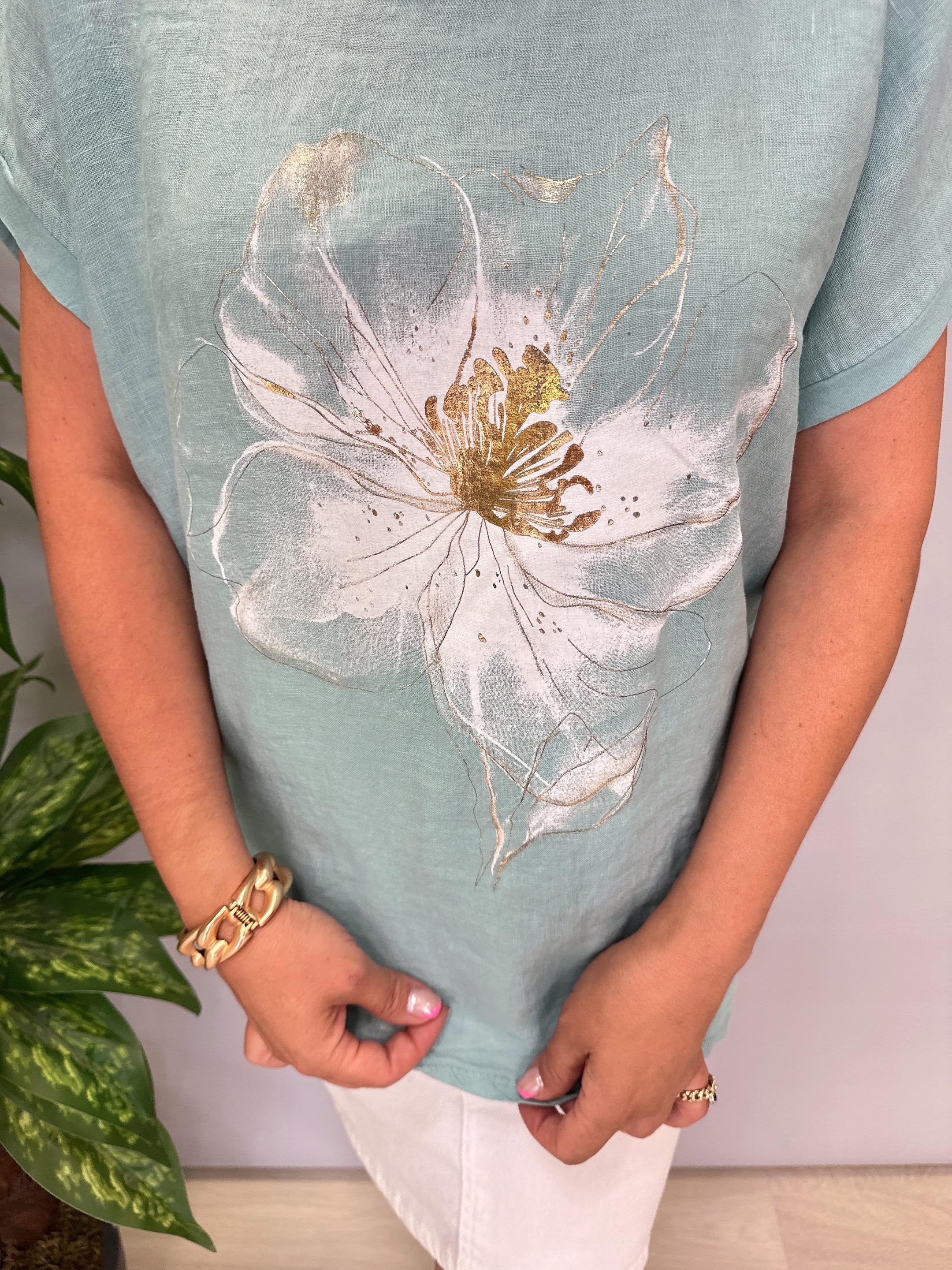 1090 Italyan Bluz Mint 