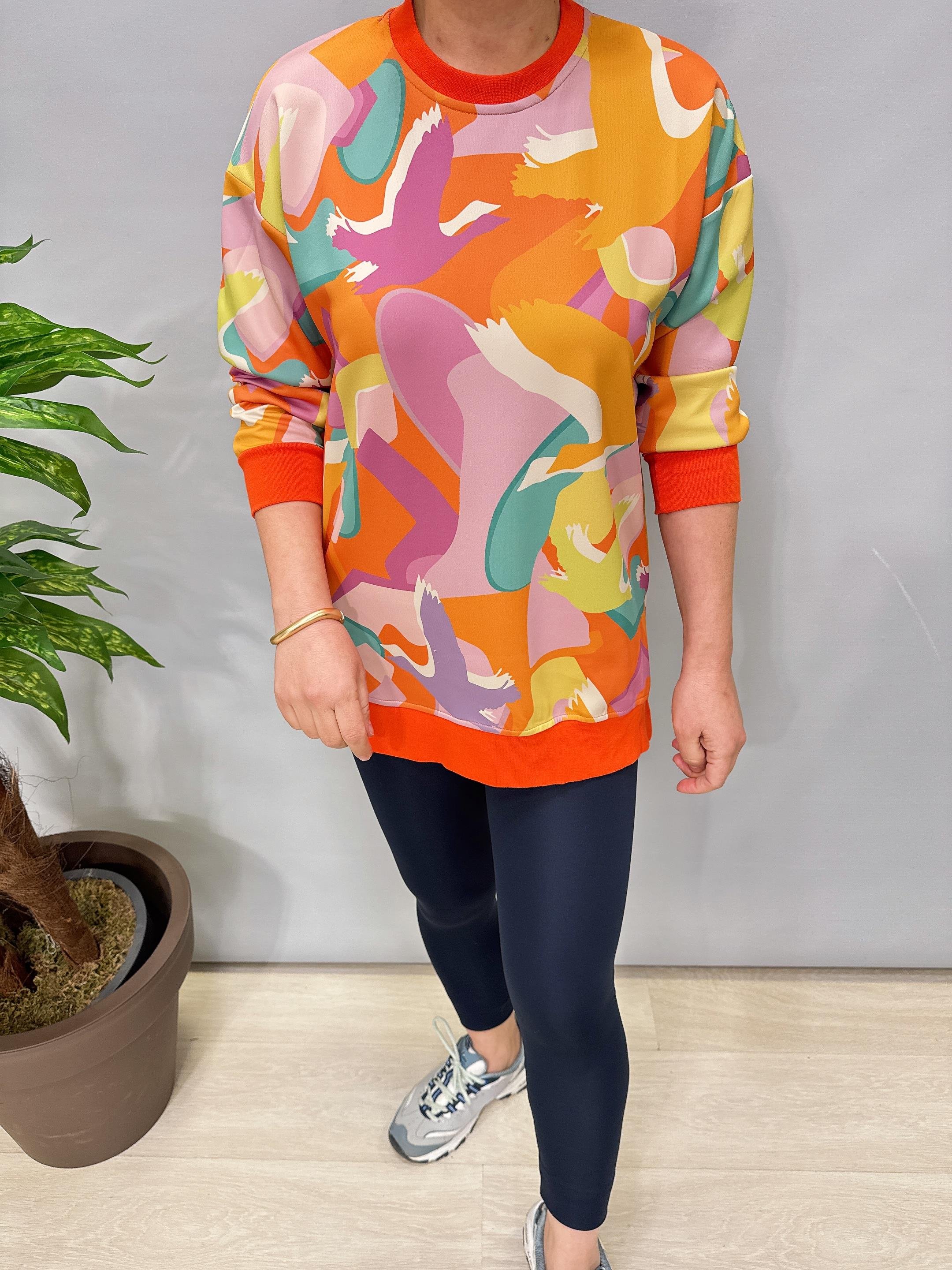 2895 Dalgıç Kumaş Sweatshirt 