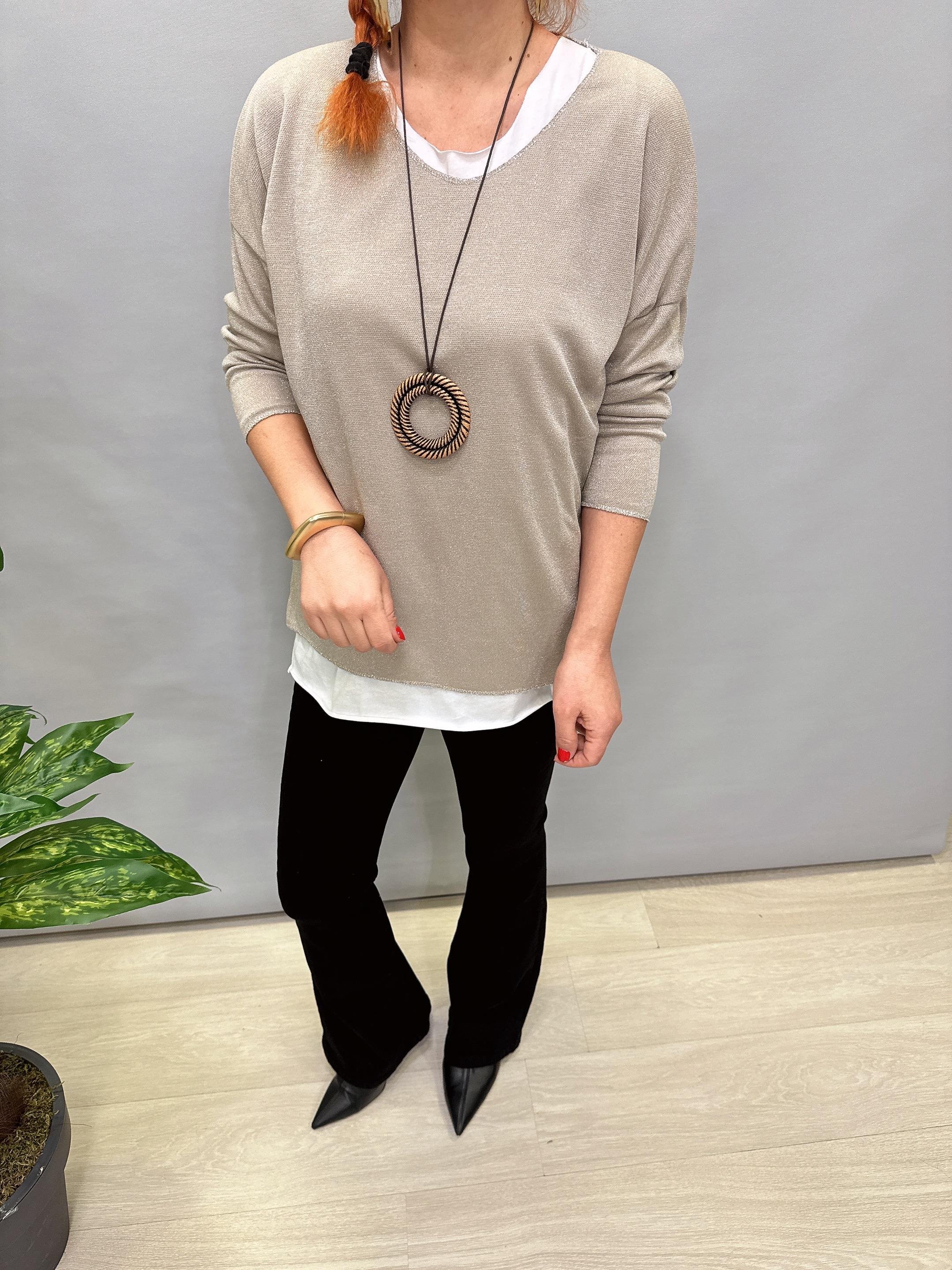 5454 KOLYE HEDİYELİ SİMLİ TRİKO TAŞ