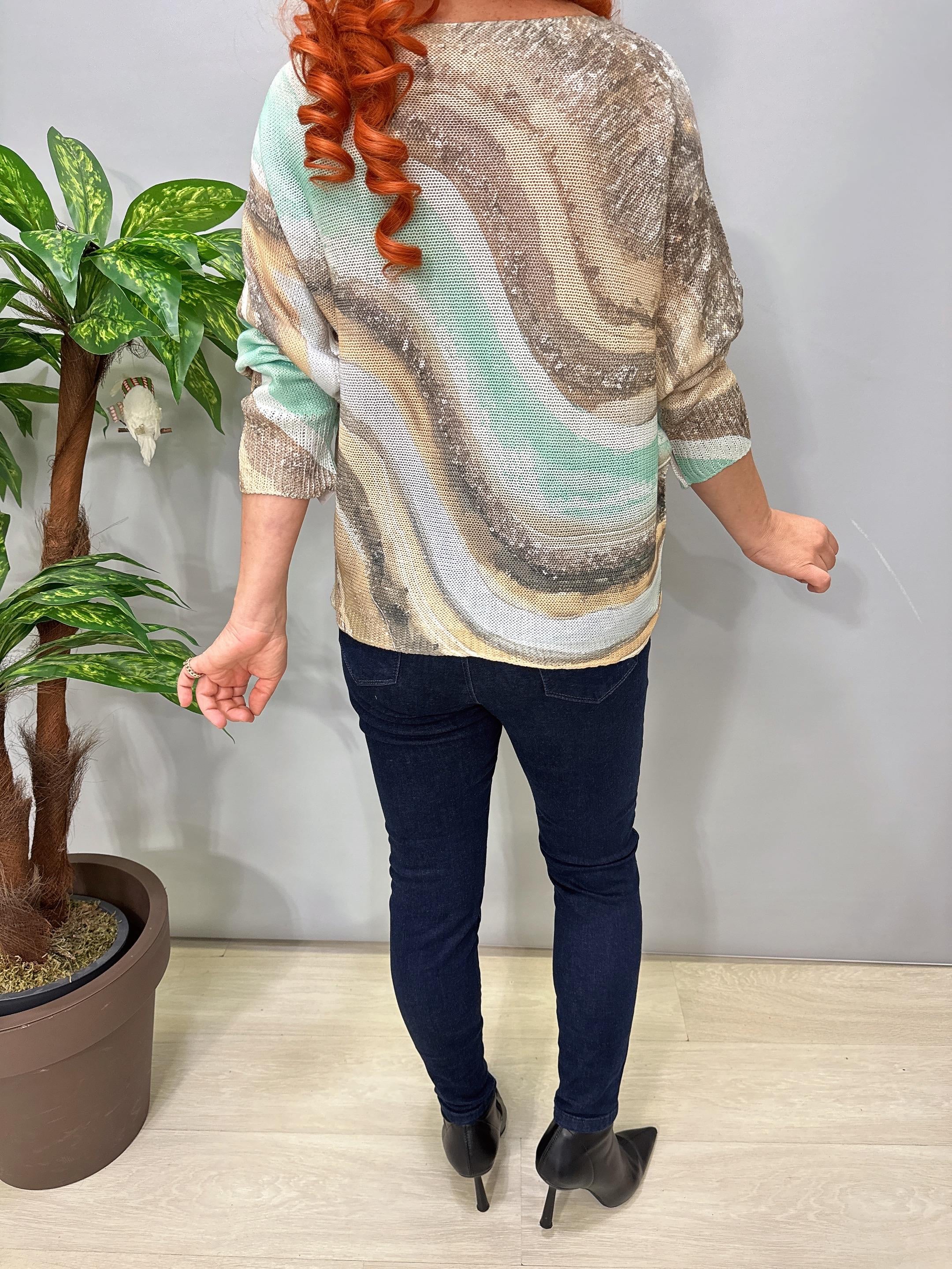 5570 Italyan Merserize Bluz