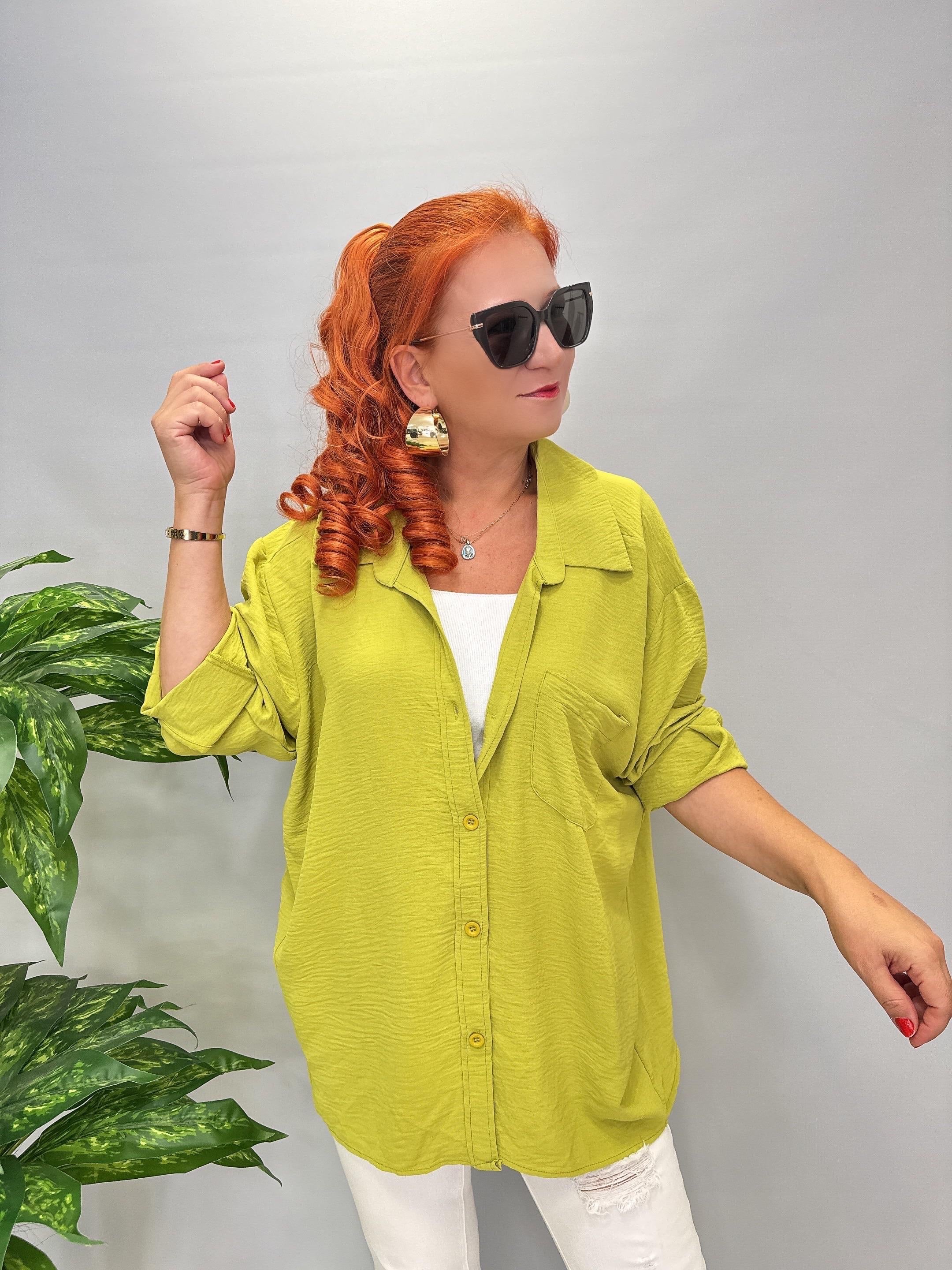 7071 Aerobin Gömlek Yeşil