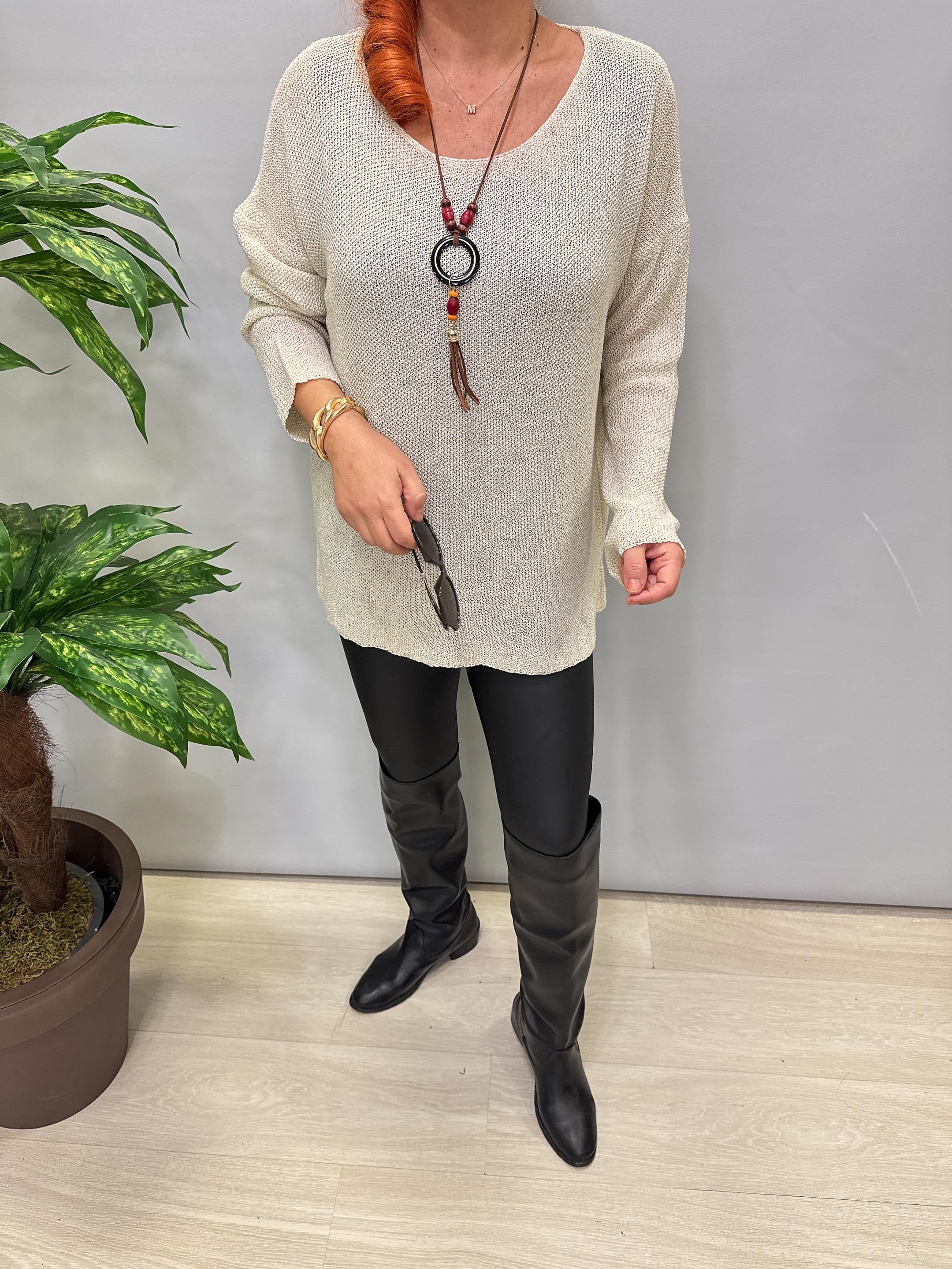 7091 Merserize Bluz (KOLYE HEDİYELİ) Taş