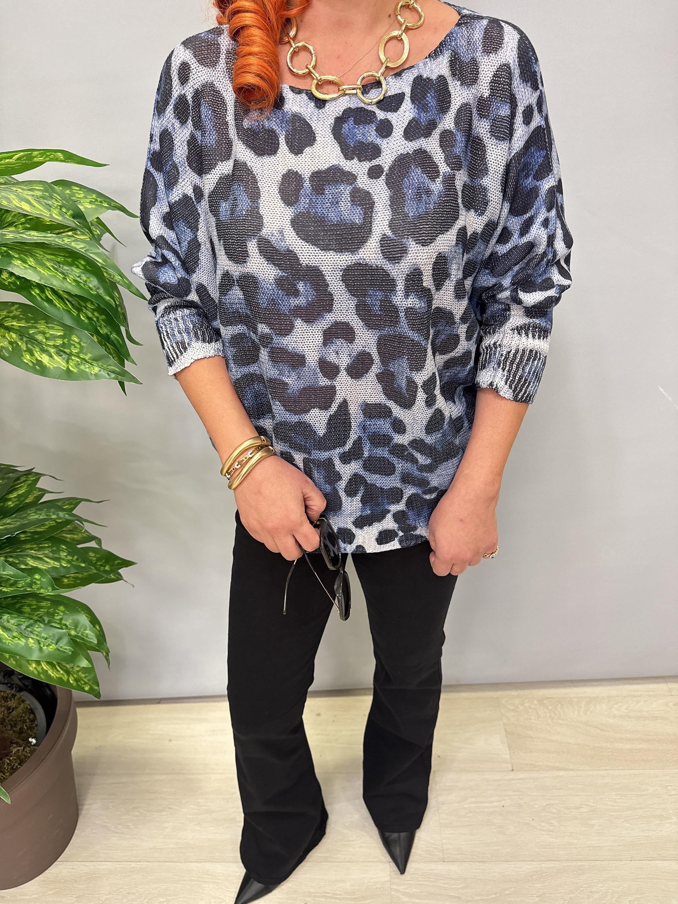 9554 Dijital Baskı Merserize bluz 6