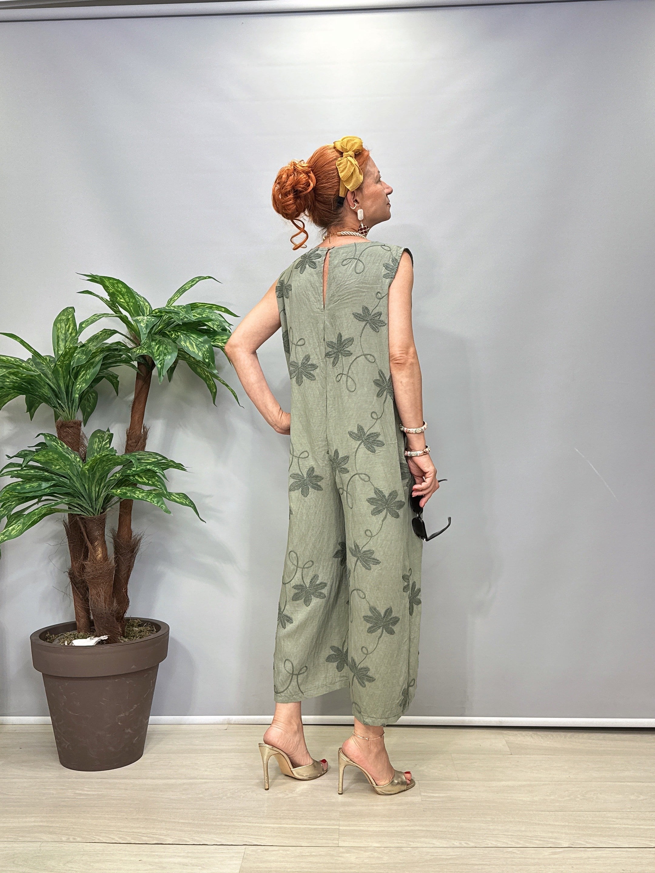 9575 Italyan Tulum Yeşil
