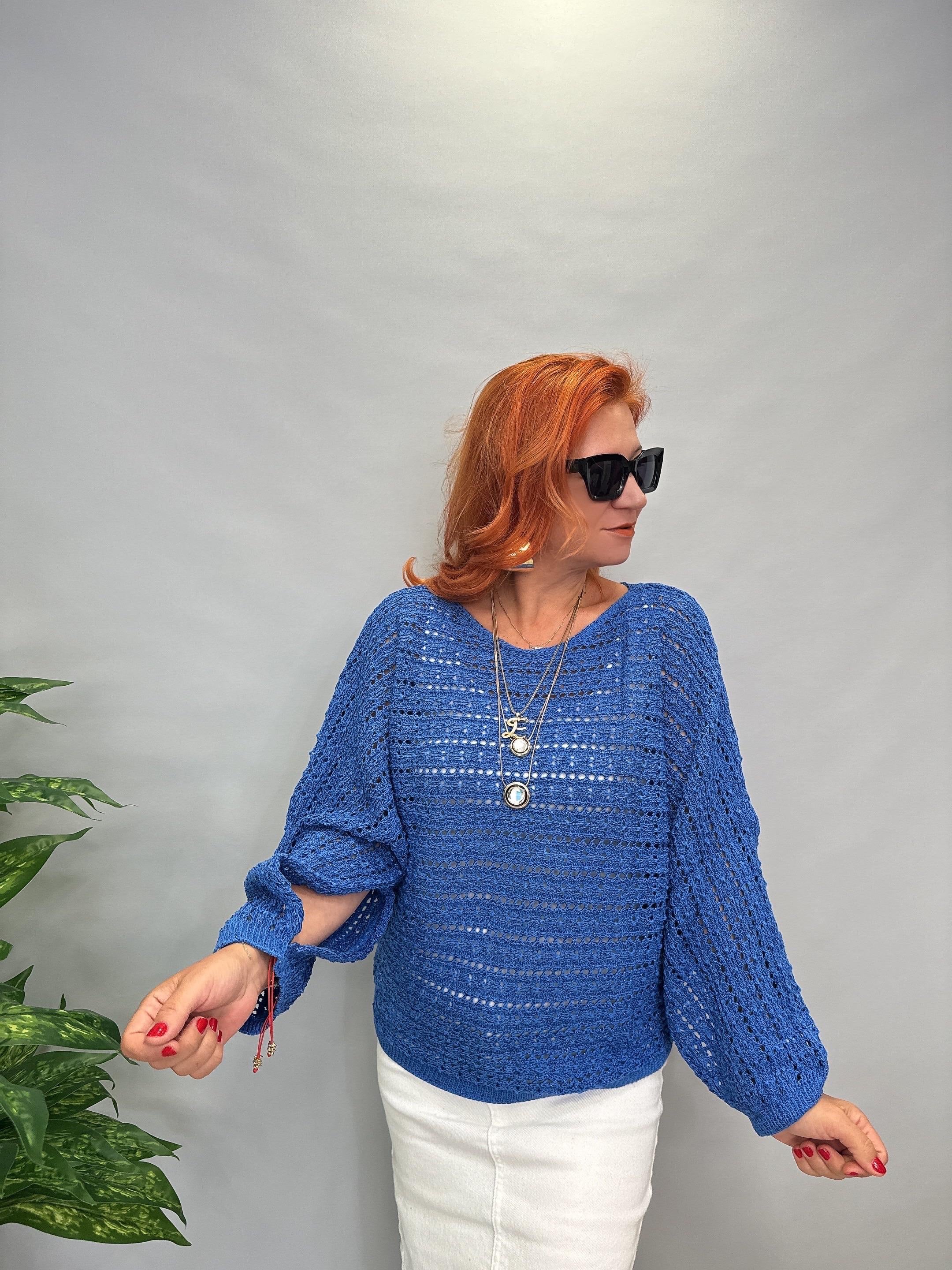 MNS 11068 KOL DETAY SİMLİ FİLE BLUZ  42 BEDENE KADAR UYUMLUDUR  SAKS