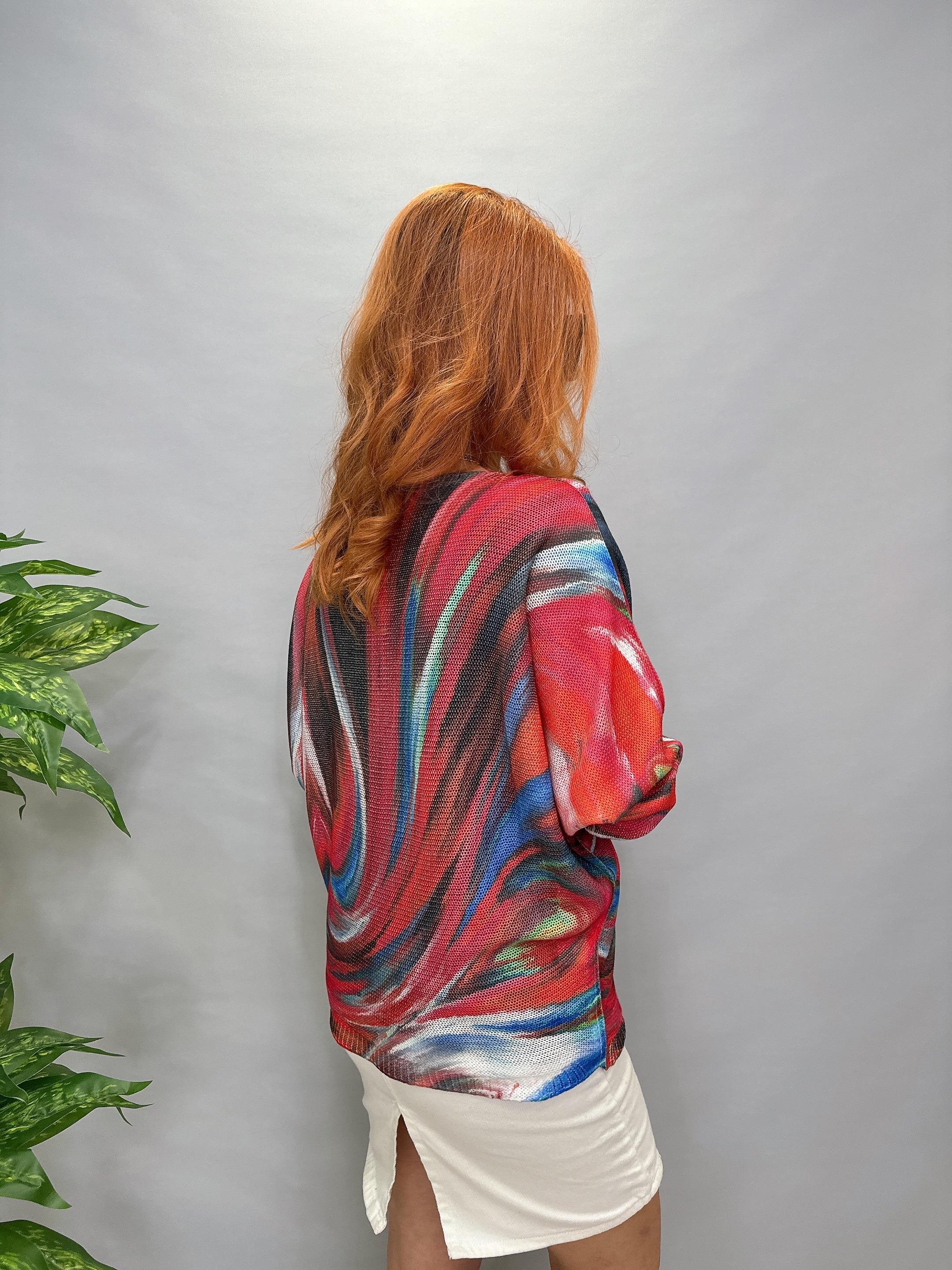 MNS 2522 İTALYAN EBRULİ MERSERİZE  KIRMIZI