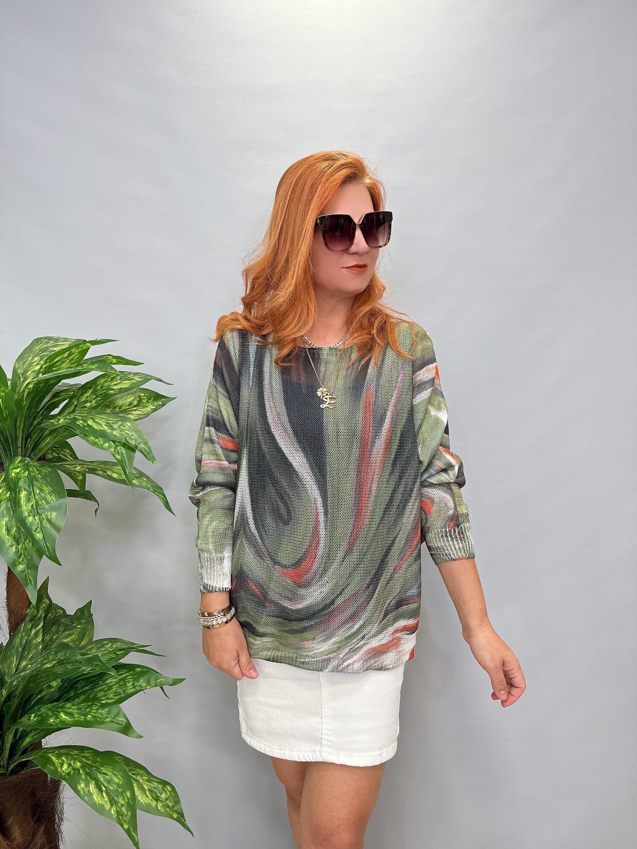 MNS 2522 İTALYAN EBRULİ MERSERİZE  YEŞİL