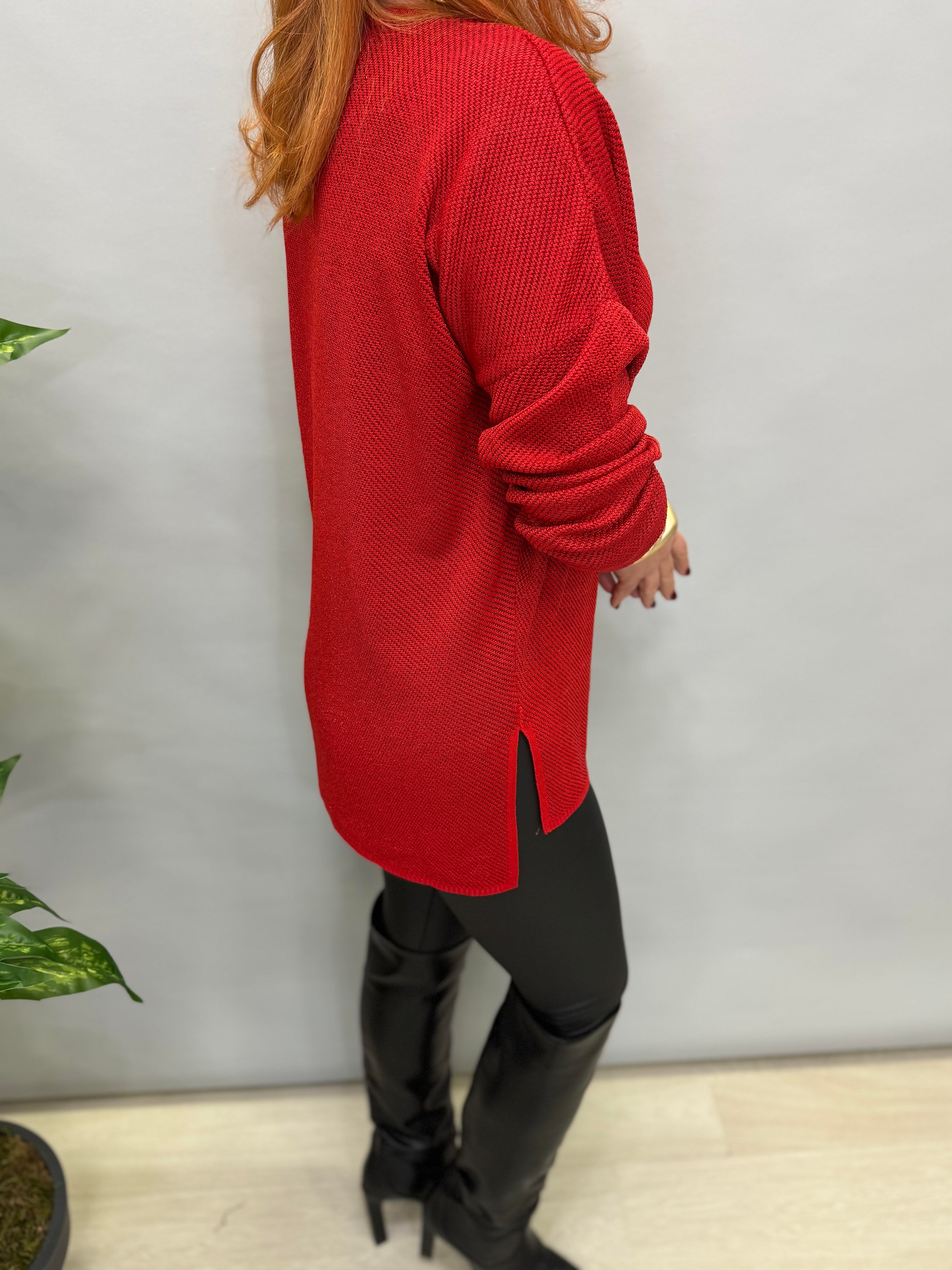 YNY 3540 LİKRALI SİMLİ TRİKO KIRMIZI 