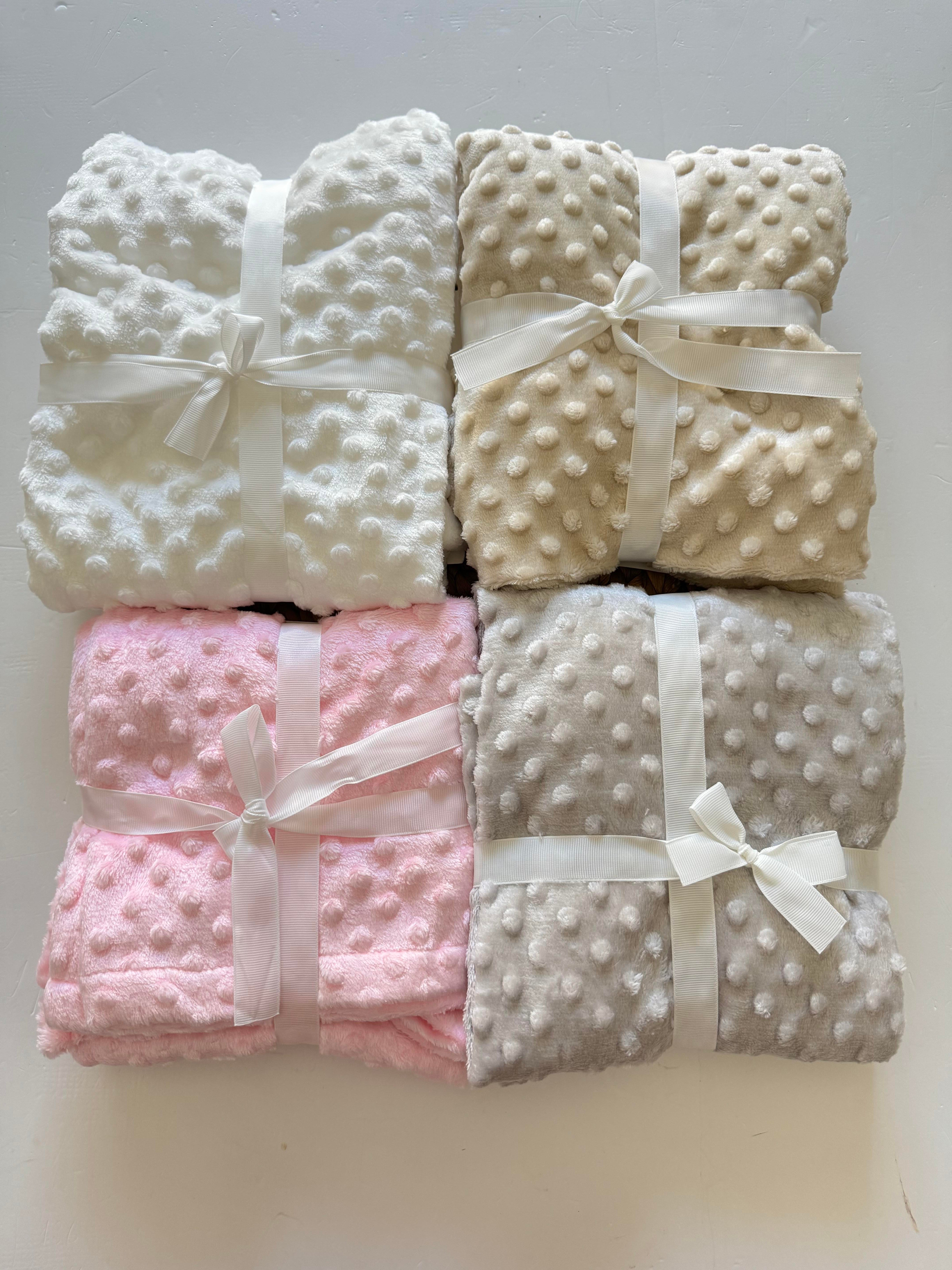 90*100 Cm Ölçülerinde Bebek Nohut Battaniye % 100 Doğal Kumaş