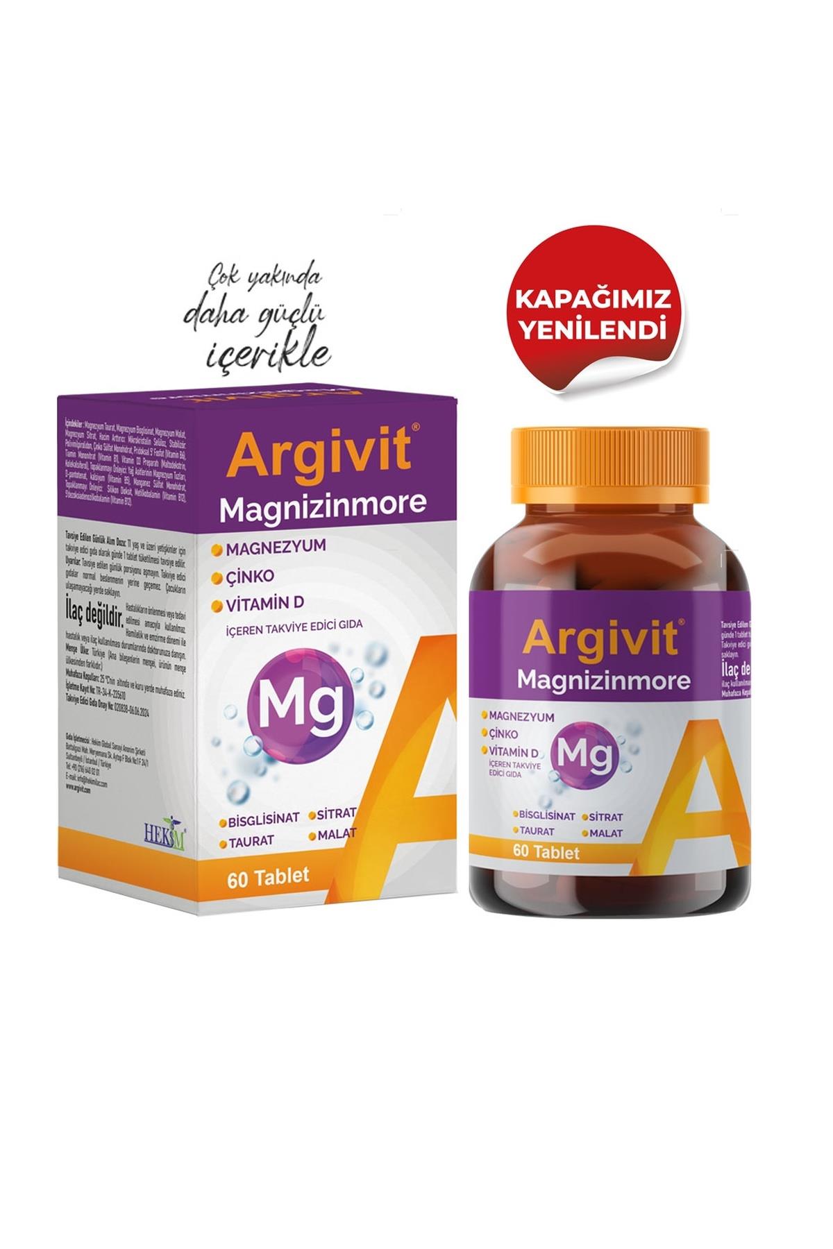ArgivitArgivit Magnizinmore 60 Tablet8682408684109