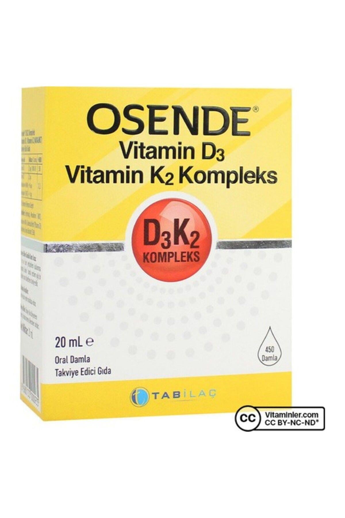 OsendeD3 K2 Kompleks 20 ml Damla8680133000959