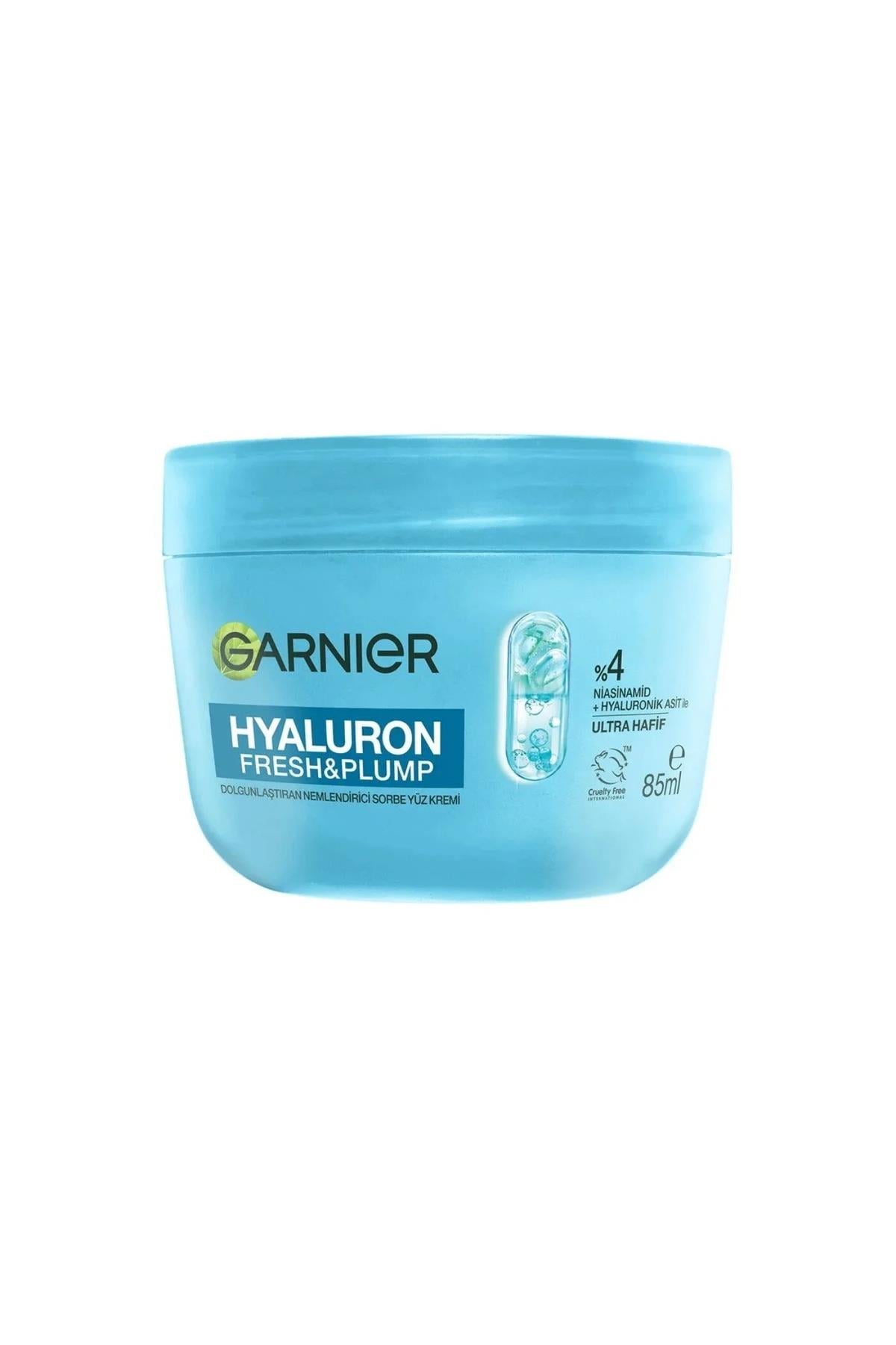 GarnıerGarnier Hyaluron Fresh & Plump Dolgunlaştıran Nemlendirici Sorbe Yüz Kremi 85 ml3600542663250