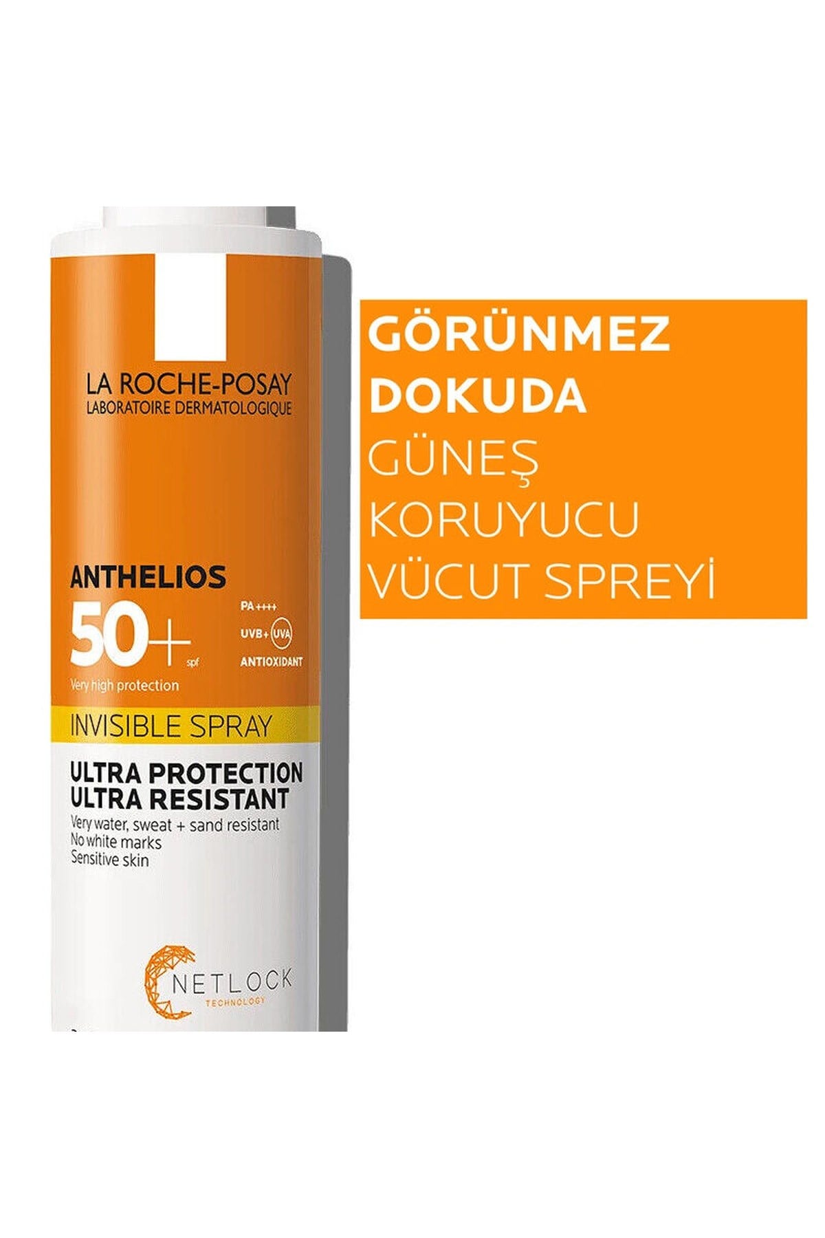 LA ROCHE POSAYLa Roche Posay Anthelios SPF50+ Invisible Yüksek Korumalı Vücut Güneş Kremi Spray 200 ml3337875696838