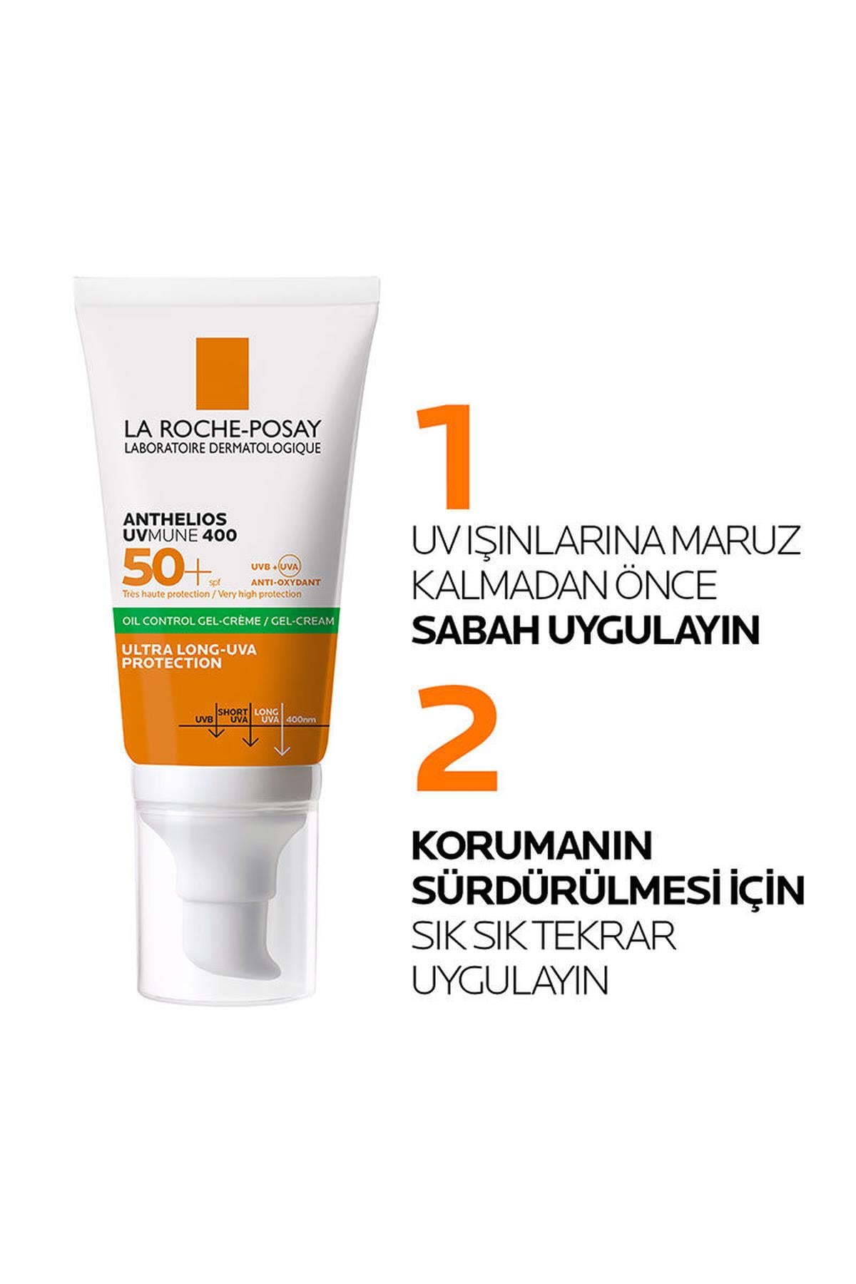 LA ROCHE POSAYLa Roche Posay Anthelios Uvmune 400 Oil Control Gel-Cream Spf 50+ Güneş Kremi3337875546430