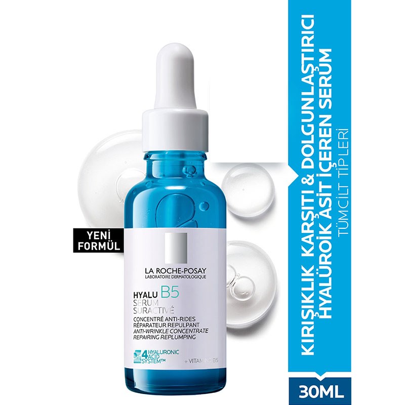 LA ROCHE POSAYLa Roche Posay Hyalu B5 Suractivated Kırışıklık Karşıtı ve Dolgunlaştırıcı Hyalüronik Asit İçeren Serum 30 ml3337875920582