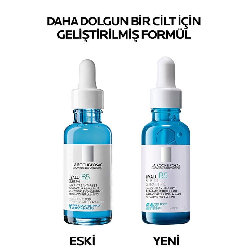 LA ROCHE POSAYLa Roche Posay Hyalu B5 Suractivated Kırışıklık Karşıtı ve Dolgunlaştırıcı Hyalüronik Asit İçeren Serum 30 ml3337875920582