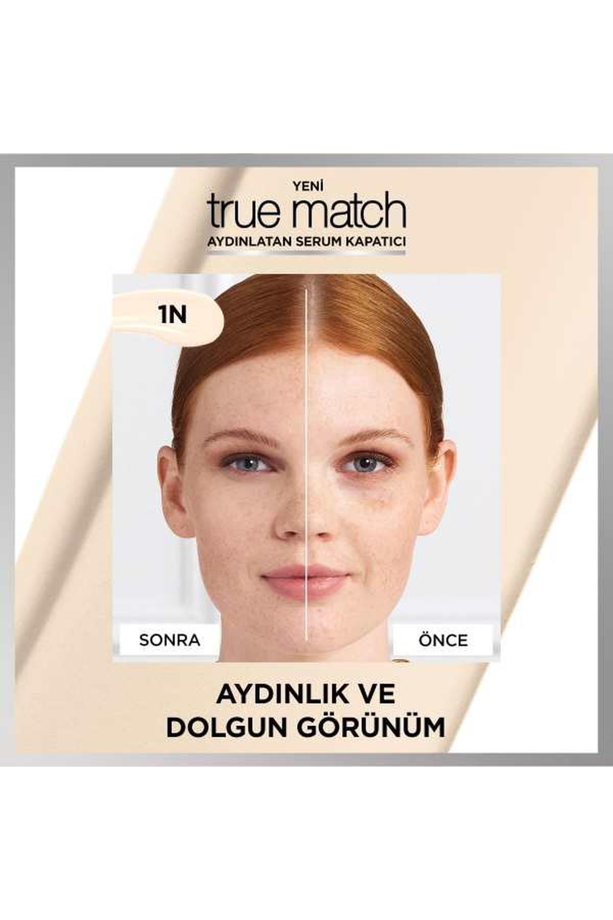 Loreal ParisL'Oréal Paris True Match Aydınlatan Serum Kapatıcı - 1N 11 ml30188181