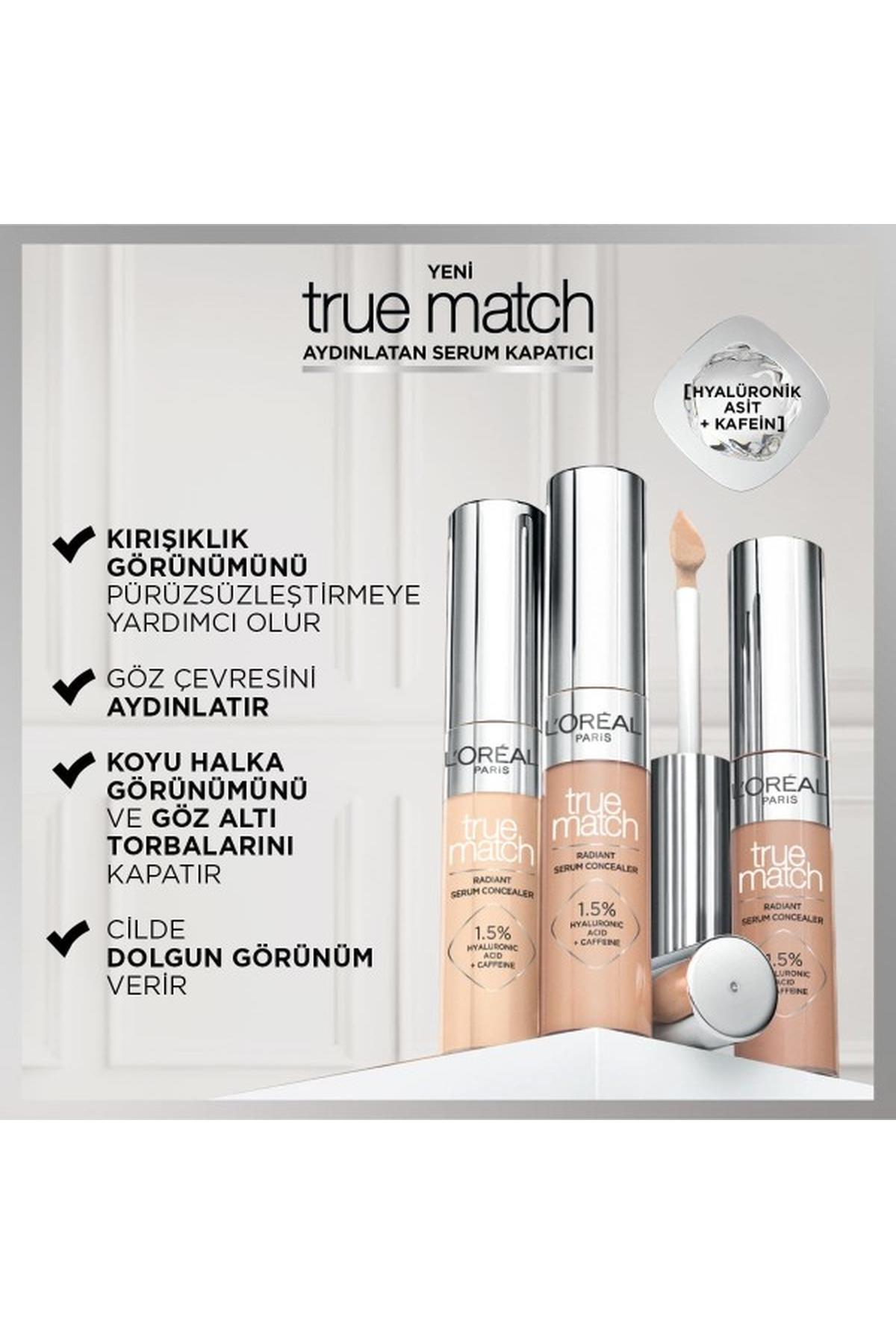 Loreal ParisL'Oréal Paris True Match Aydınlatan Serum Kapatıcı - 1N 11 ml30188181