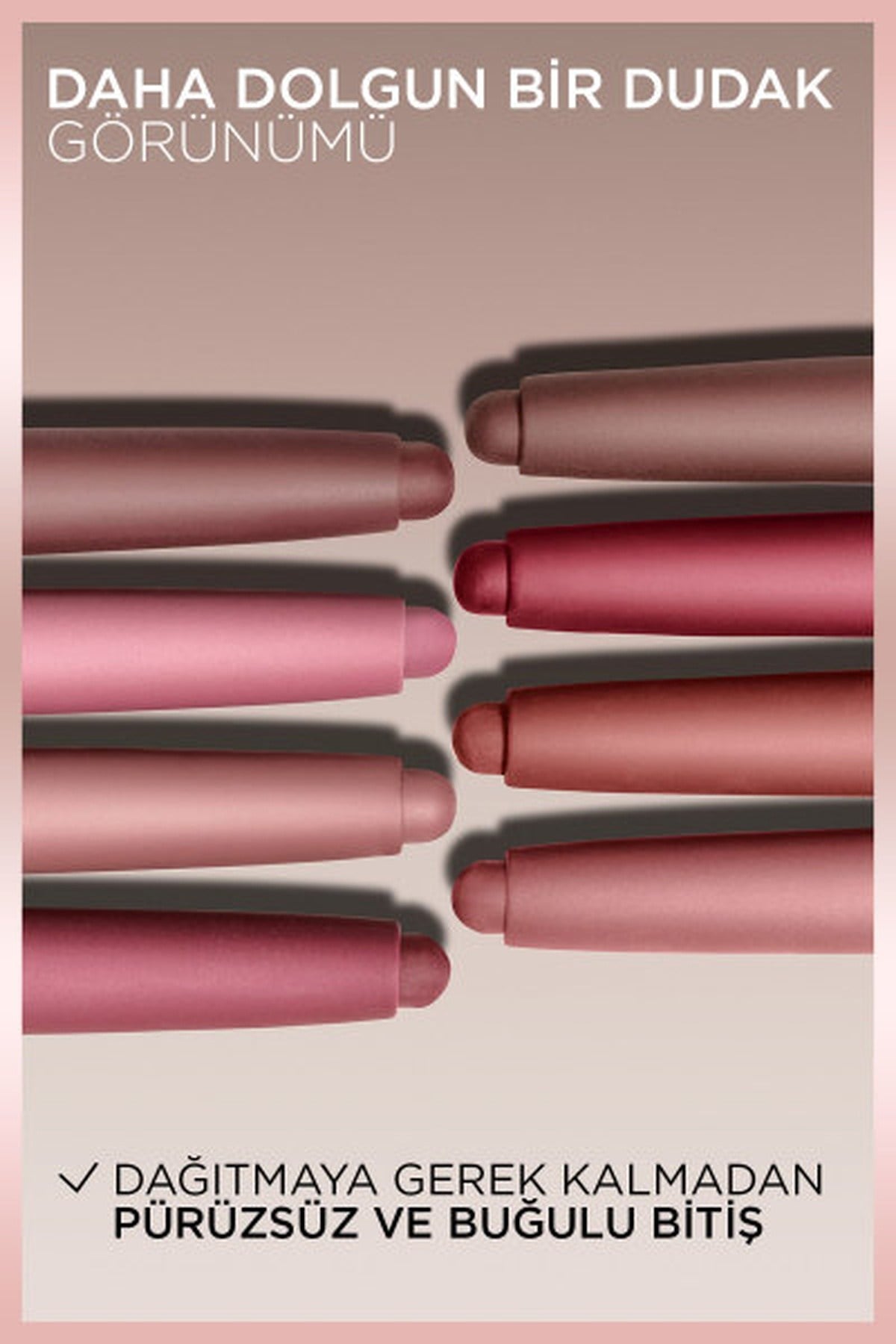 Loreal ParisLoreal Paris Blurfiller Dudak Kontür Kalemi 635 Worth It Medium3600524253585