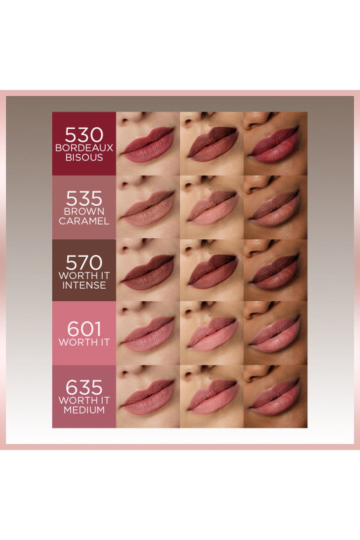 Loreal ParisLoreal Paris Blurfiller Dudak Kontür Kalemi 535 Brown Caramel3600524253561