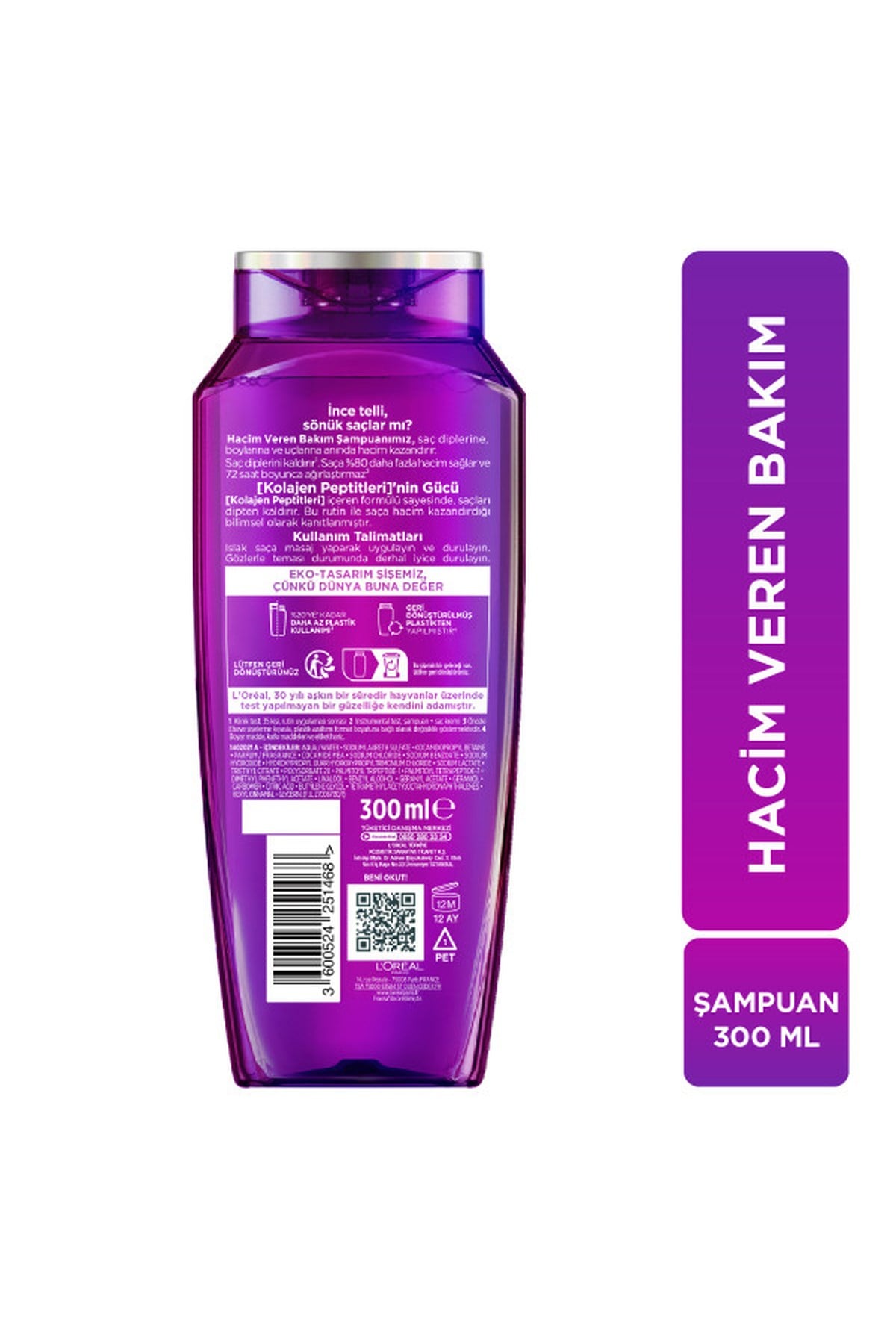 Loreal ParisLoreal Paris Elseve Collagen Lifter 300 ml Şampuan3600524251468