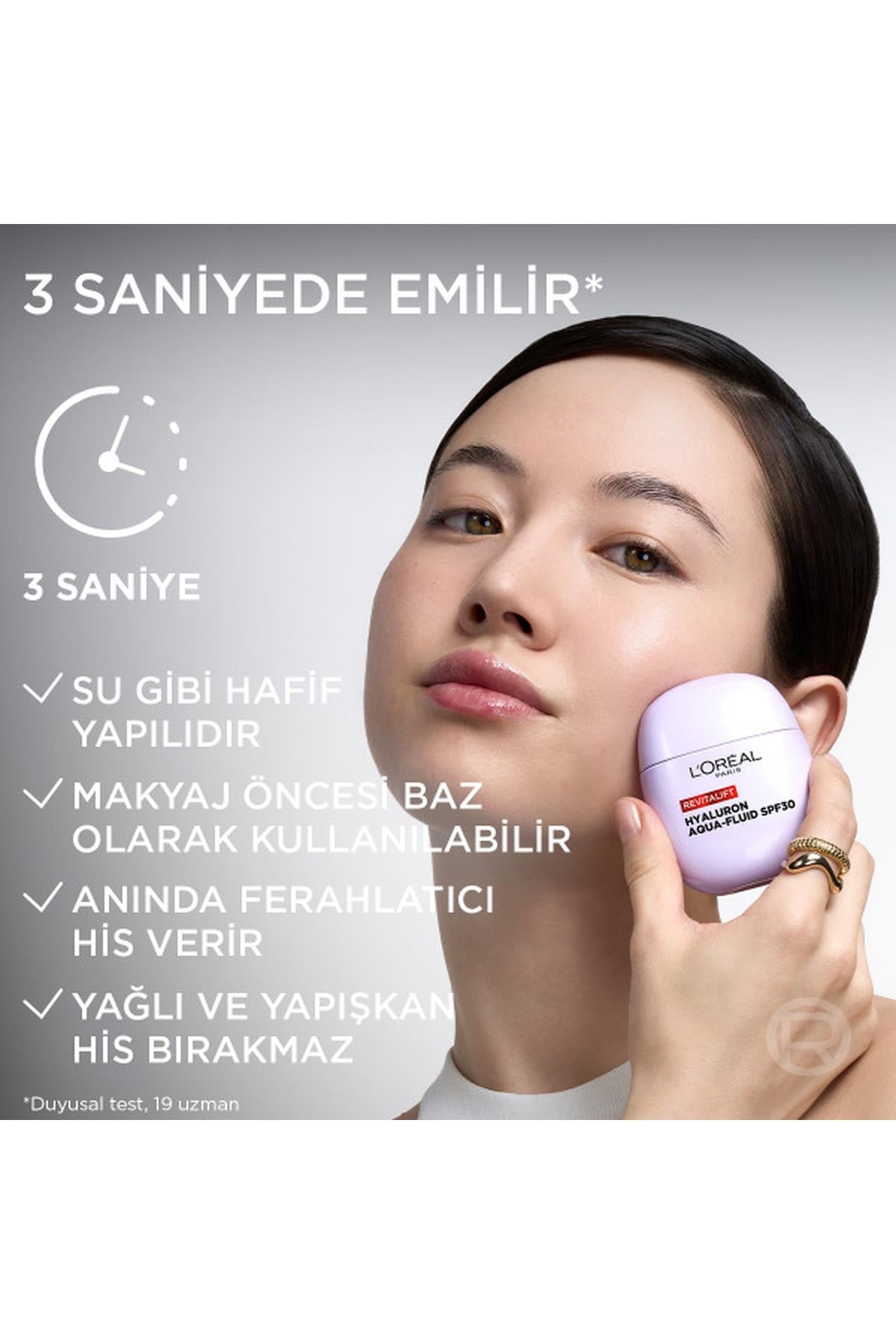Loreal ParisLoreal Paris Revitalift Hyaluronik Asit İçeren Dolgunlaştırıcı Etkili SPF30 Korumalı Nemlendirici Yüz Kremi 40ml3600524244583