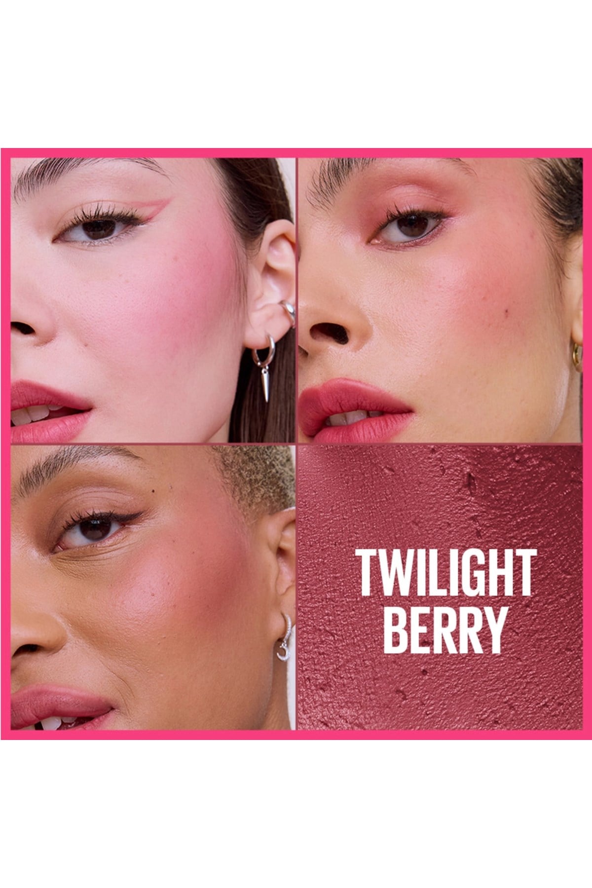 Maybelline New YorkMaybelline New York Cloudtopia Köpük Dokulu Mat Allık 01 Twilight Berry3600531717179