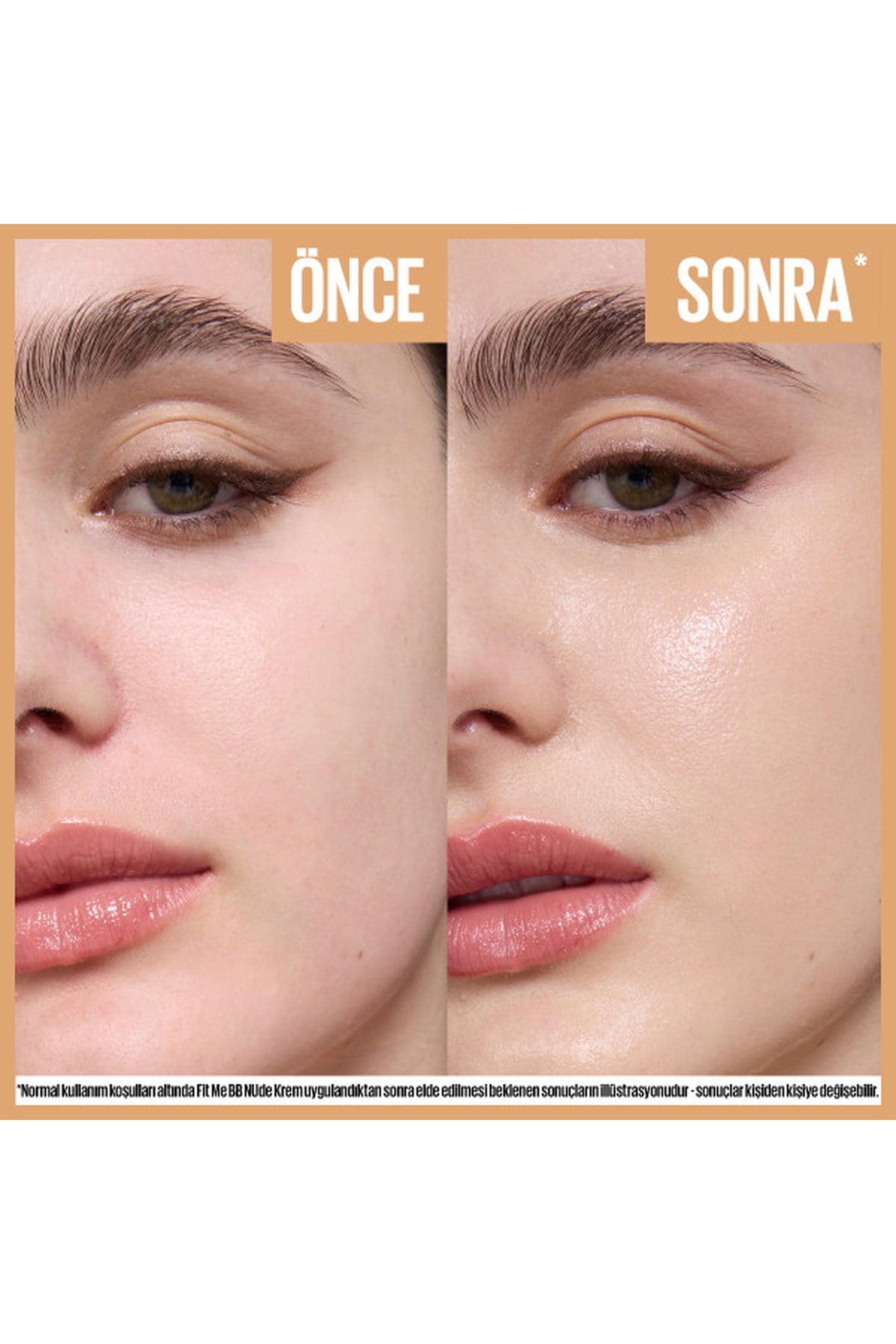 Maybelline New YorkMaybelline New York Fit Me Nude Cilt Bakımı Etkili Nemlendirici SPF50 BB Krem 103600531712761