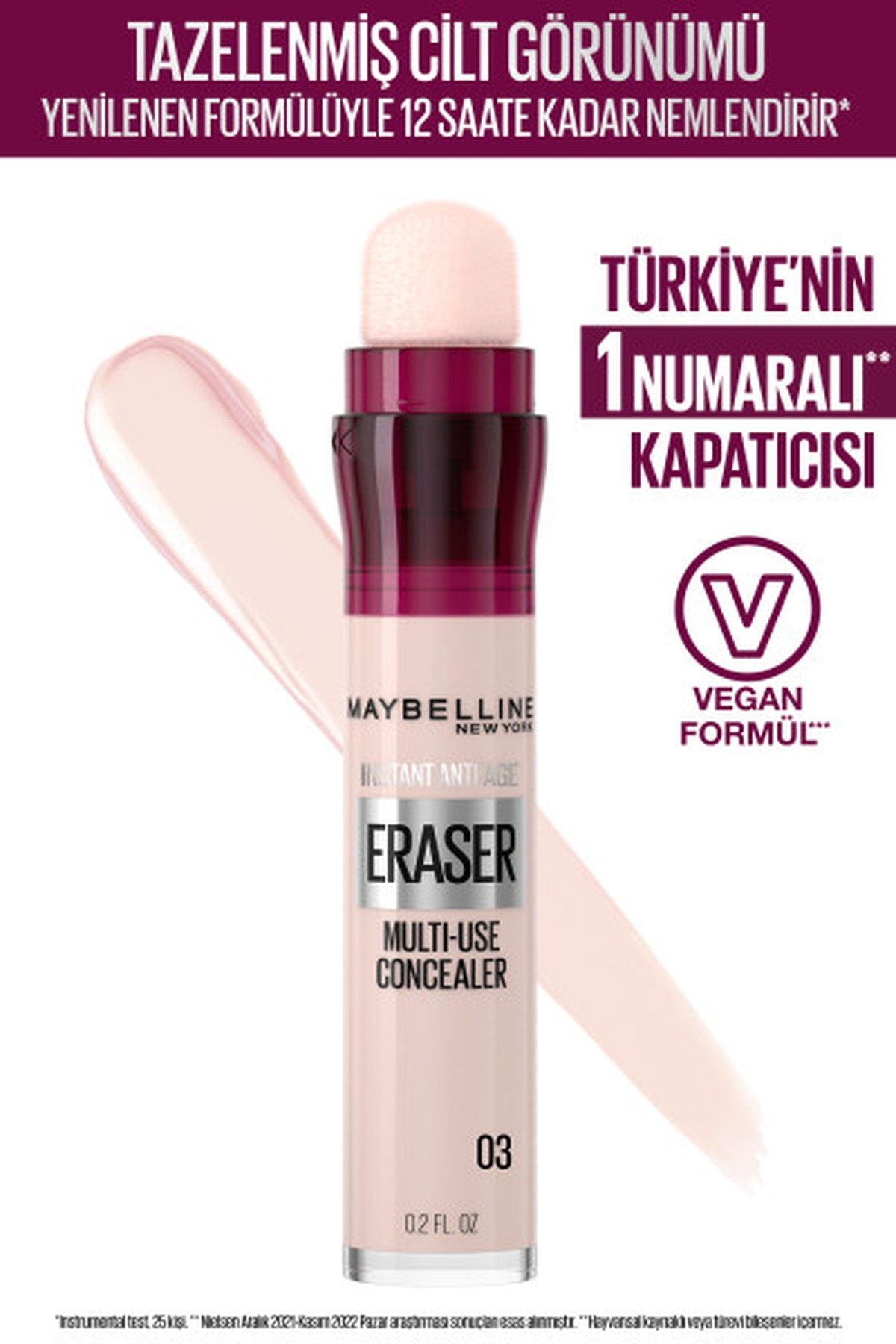 Maybelline New YorkMaybelline New York Instant Anti Age Eraser Kapatıcı 03 Fair3600530733866