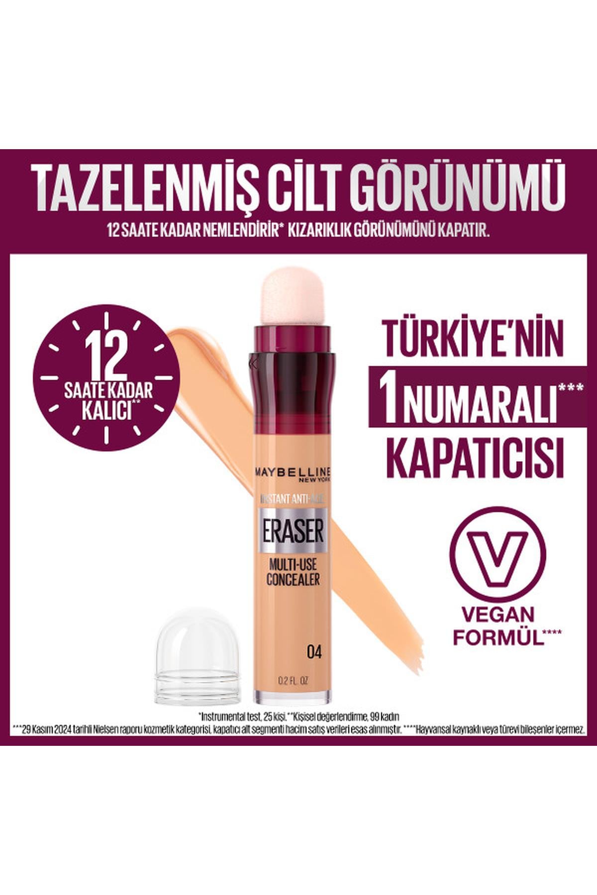 Maybelline New YorkMaybelline New York Instant Anti Age Eraser Kapatıcı - 04 Honey3600531396848