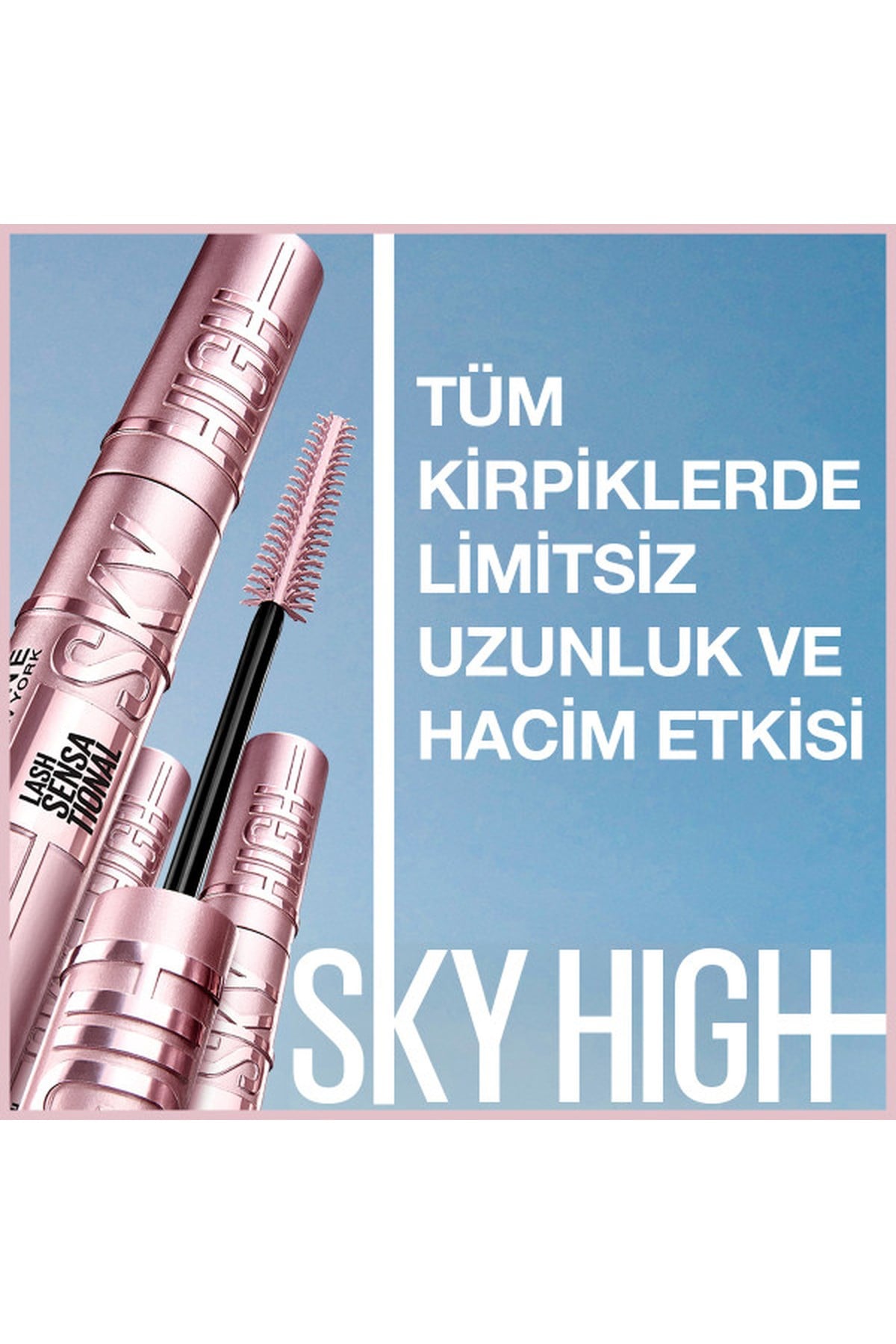 Maybelline New YorkMaybelline New York Lash Sensational Sky High Kahverengi Maskara30147317