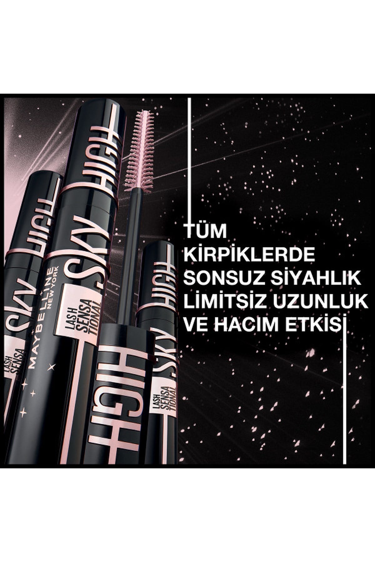 Maybelline New YorkMaybelline New York Lash Sensational Sky High Cosmic Black Maskara30152830