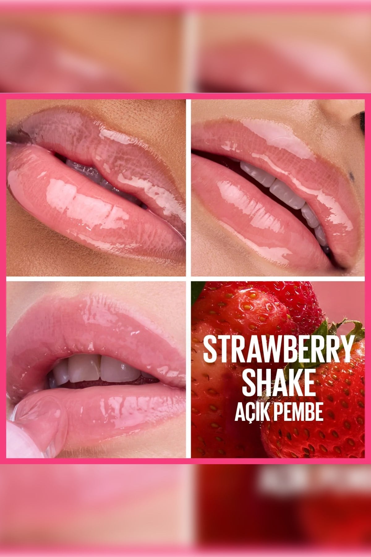 Maybelline New YorkMaybelline New York Lifter Gel Ekstra Parlak ve Nemlendirici Dudak Parlatıcısı 006 Strawberry Shake3600531721022