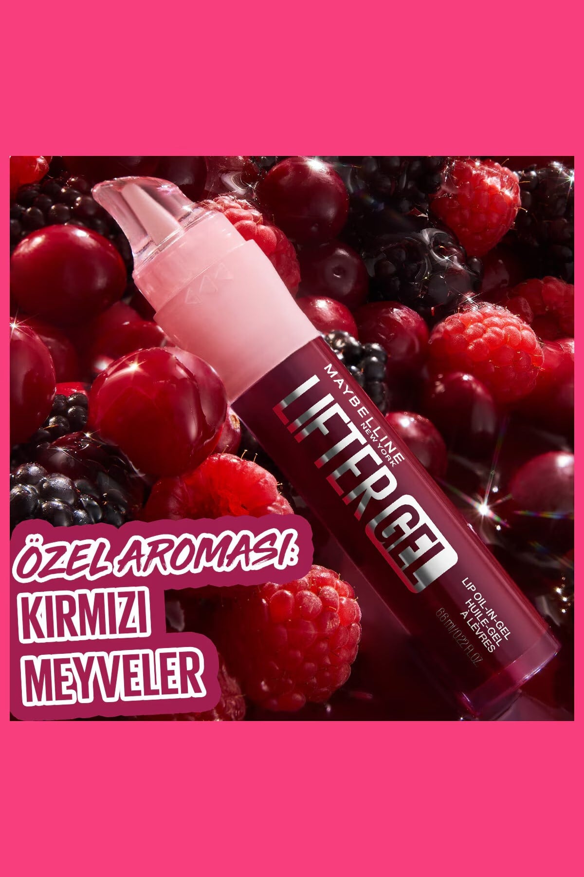 Maybelline New YorkMaybelline New York Lifter Gel Ekstra Parlak ve Nemlendirici Dudak Parlatıcısı 008 Berry Twist3600531721046