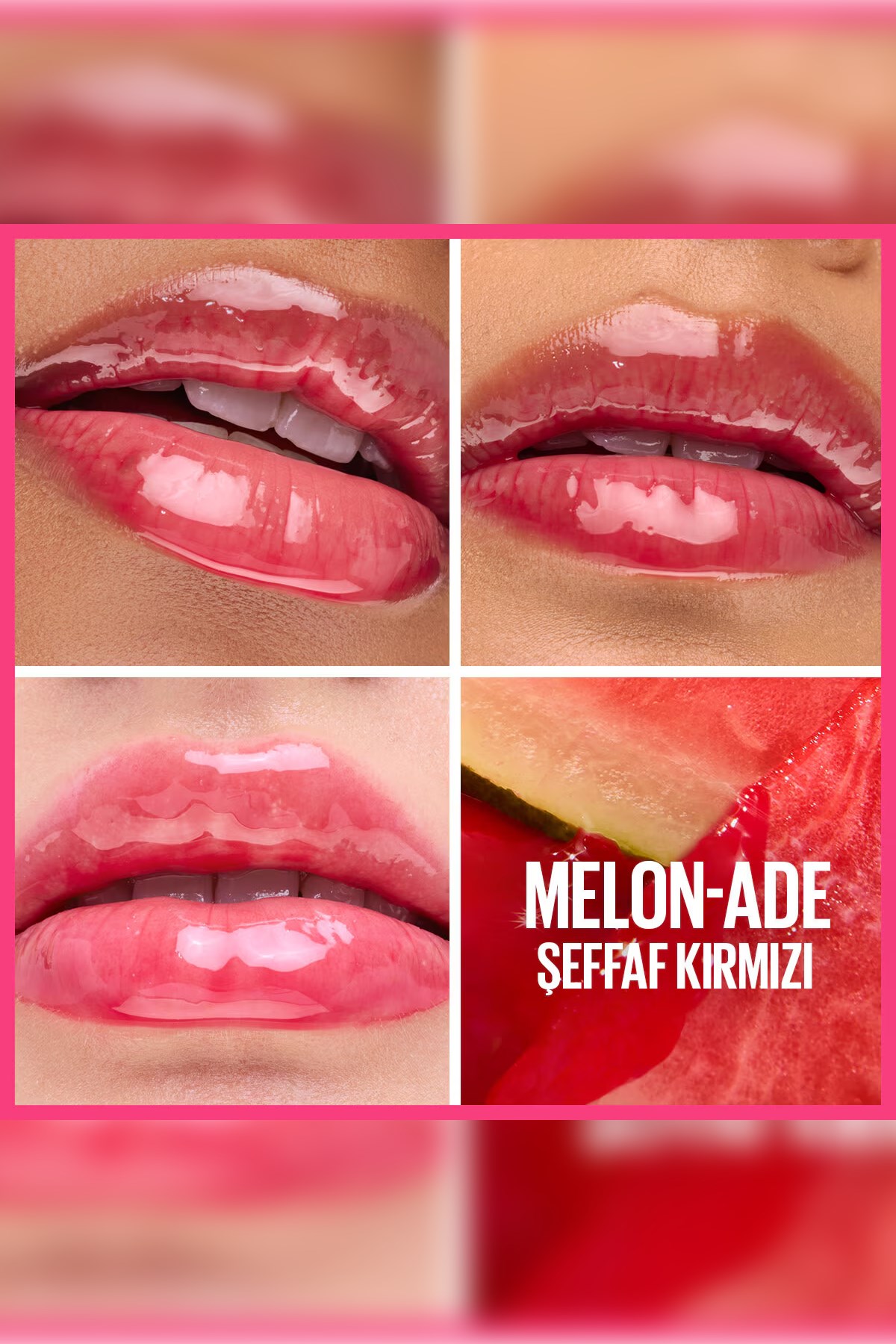 Maybelline New YorkMaybelline New York Lifter Gel Ekstra Parlak ve Nemlendirici Dudak Parlatıcısı 005 Melon Ade3600531721015