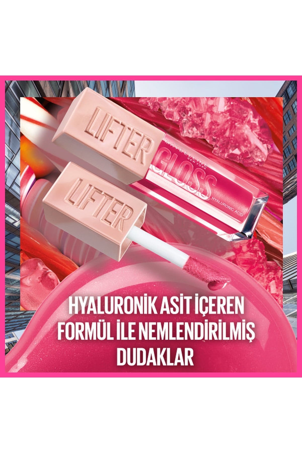 Maybelline New YorkMaybelline New York Lifter Gloss Nemlendirici Dudak Parlatıcısı 024 Bubblegum30152335
