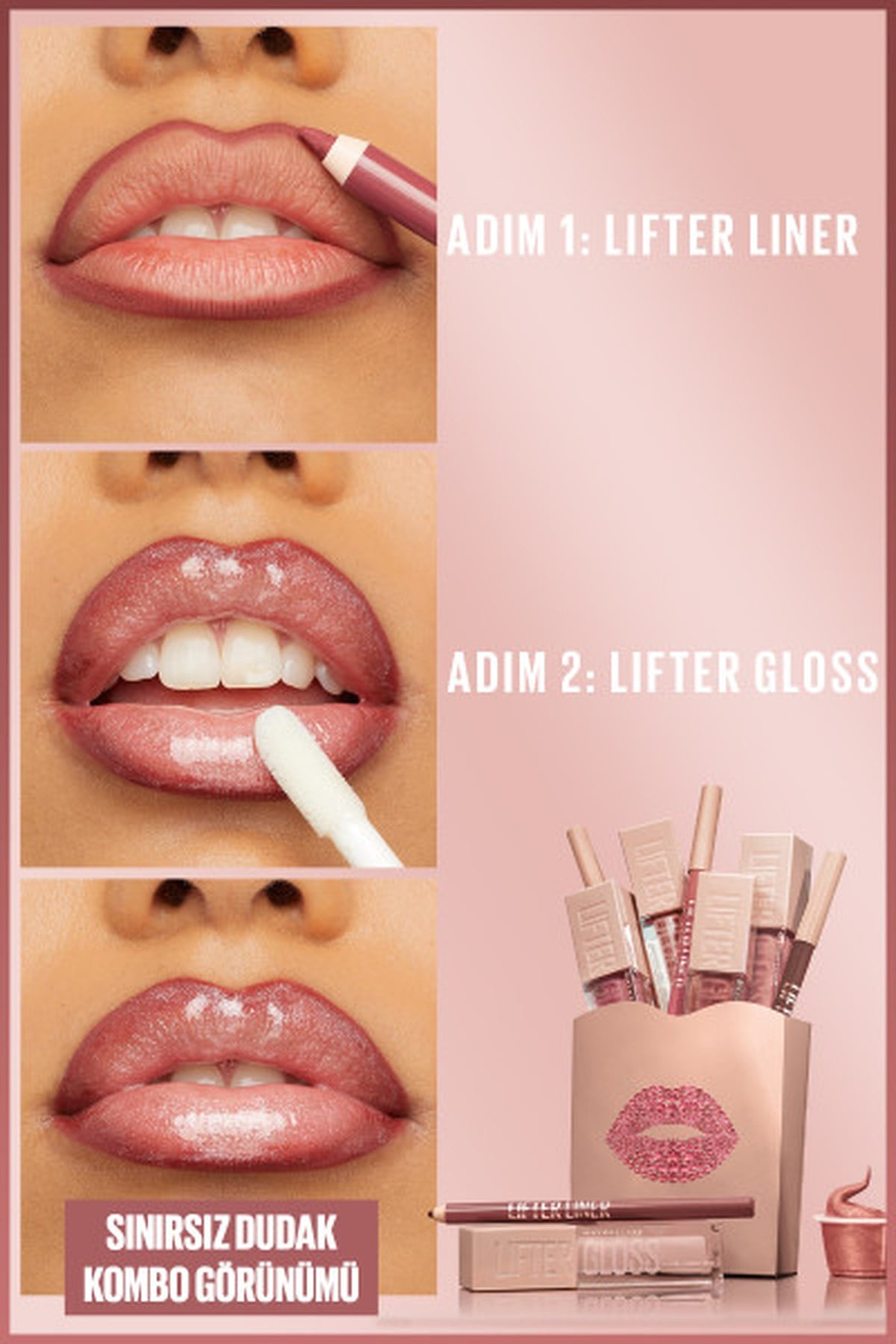 Maybelline New YorkMaybelline New York Lifter Liner Dudak Kalemi 04 Out of Line3600531692001