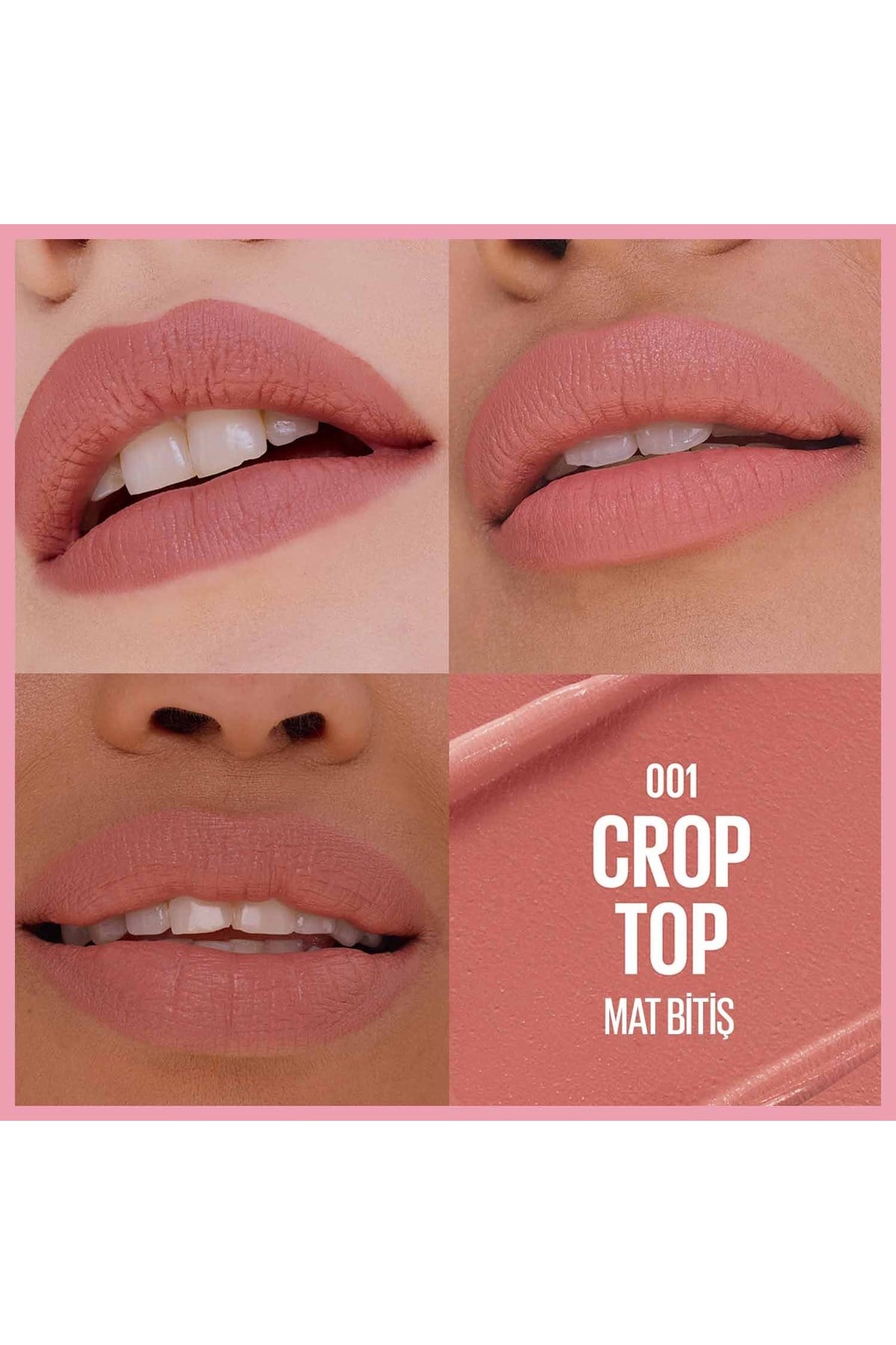 Maybelline New YorkMaybelline New York Serum Etkili Hyalüronik Asit ve Besleyici Yağ İçeren Ruj 001 Crop Top30189782