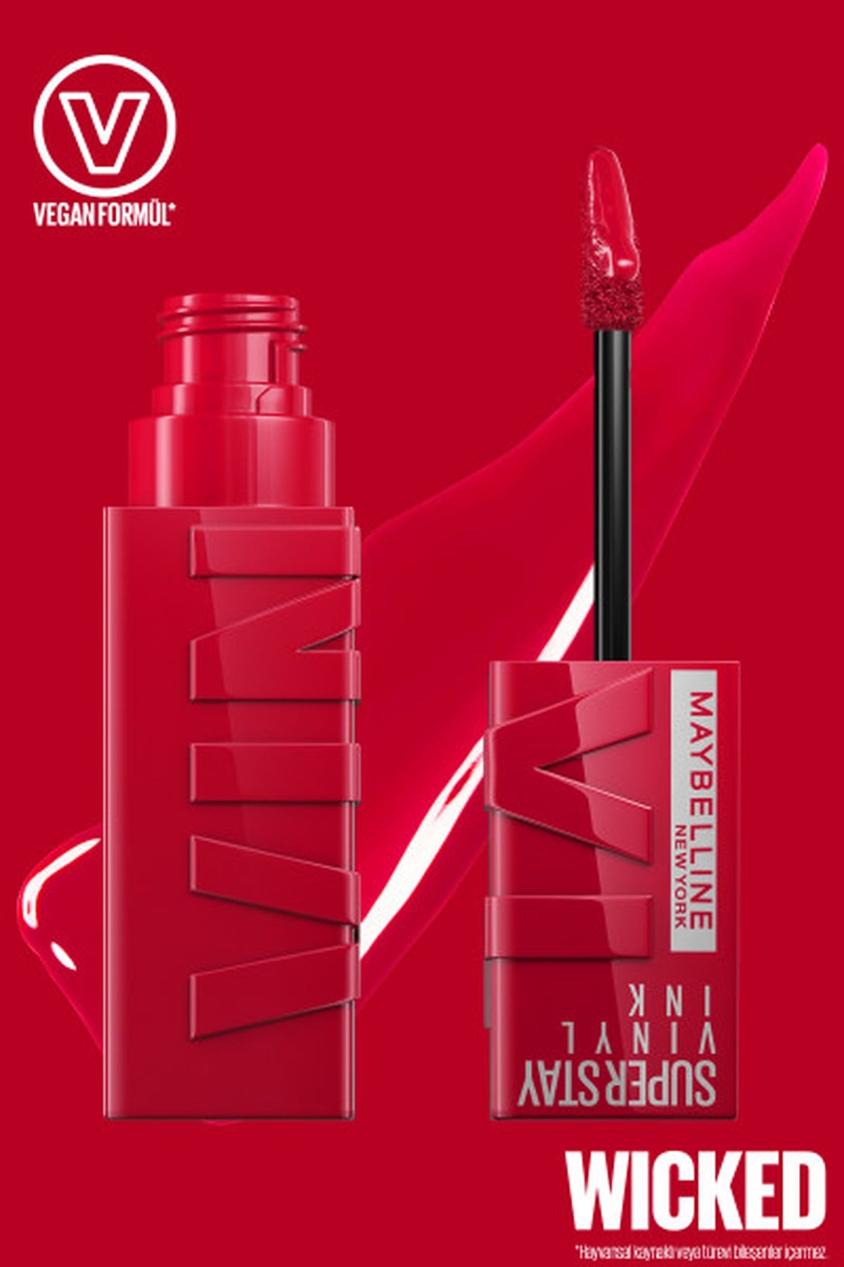 Maybelline New YorkMaybelline New York Super Stay Vinyl Ink Uzun Süre Kalıcı Likit Parlak Ruj 50 Wicked30150669