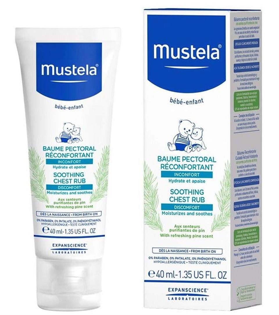 Mustela Rahatlatıcı Göğüs Balsamı 40 Ml