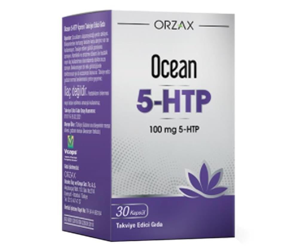 Ocean 5-HTP Takviye Edici Gıda 30 Kapsül