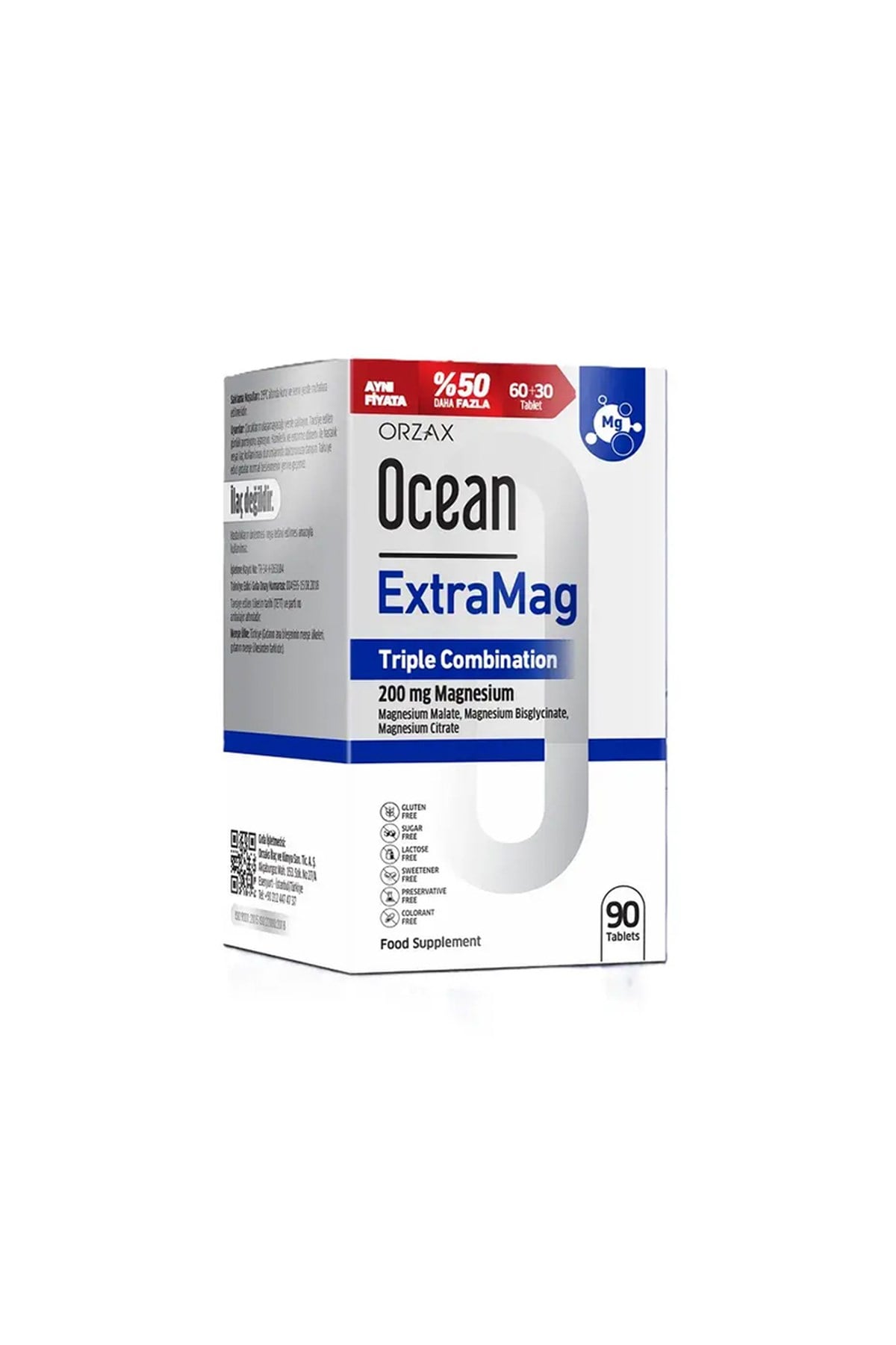 OCEANOcean Extramag Üçlü Kombinasyon 90 Tablet850081345060