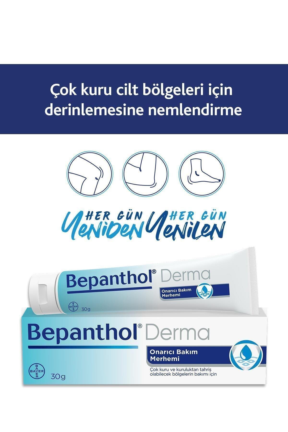BepantholOnarıcı Bakım Merhemi 30gr L Çok Kuru Ciltler Ve Tahrişe Yatkın Bölgeler Için Bakım8699546370375