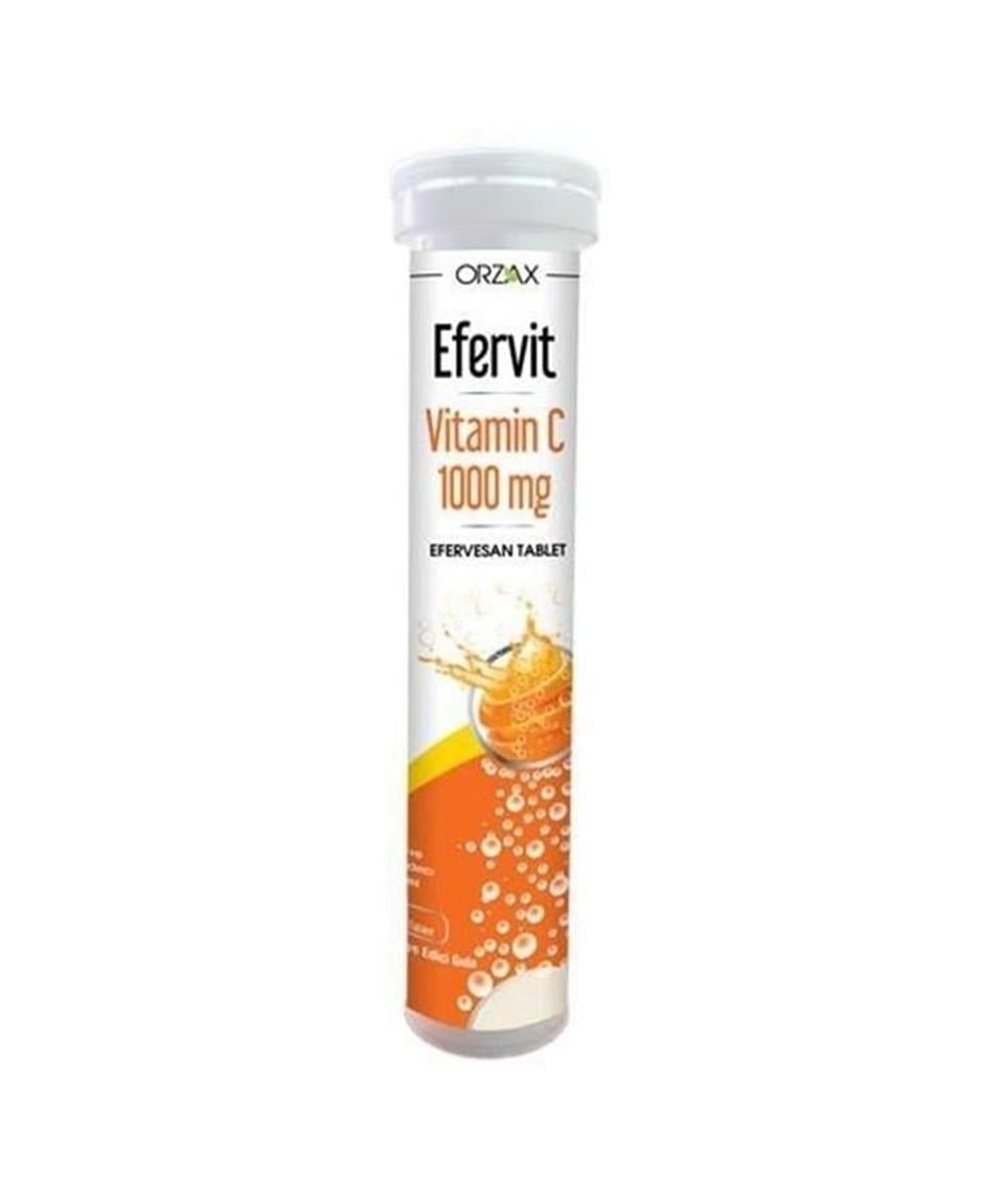 ORZAXOrzax Efervit Vitamin C 1000mg 20 Tablet8697595871454