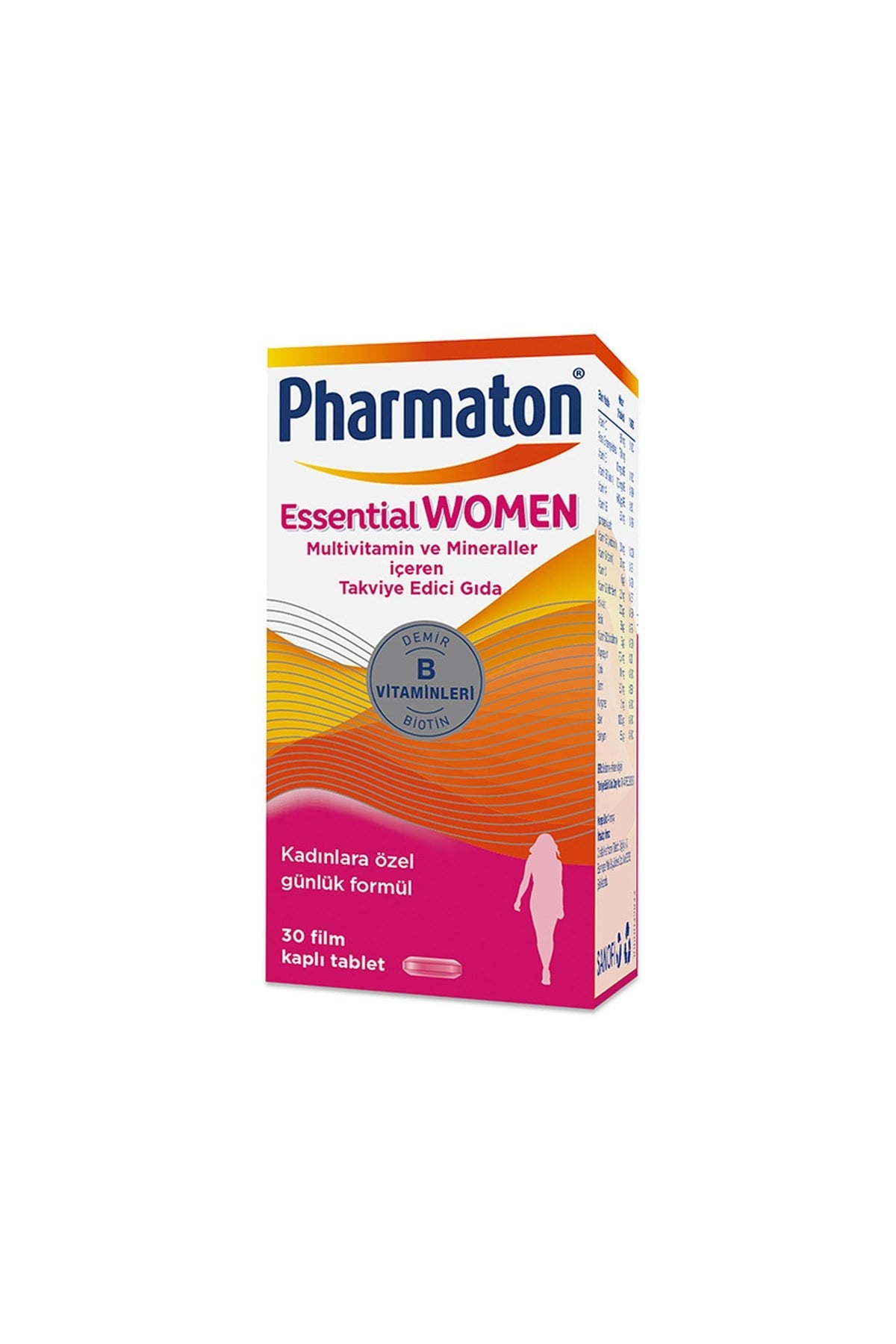 SanofiPharmaton Essential Women Takviye Edici Gıda 30 Tablet8683060090161